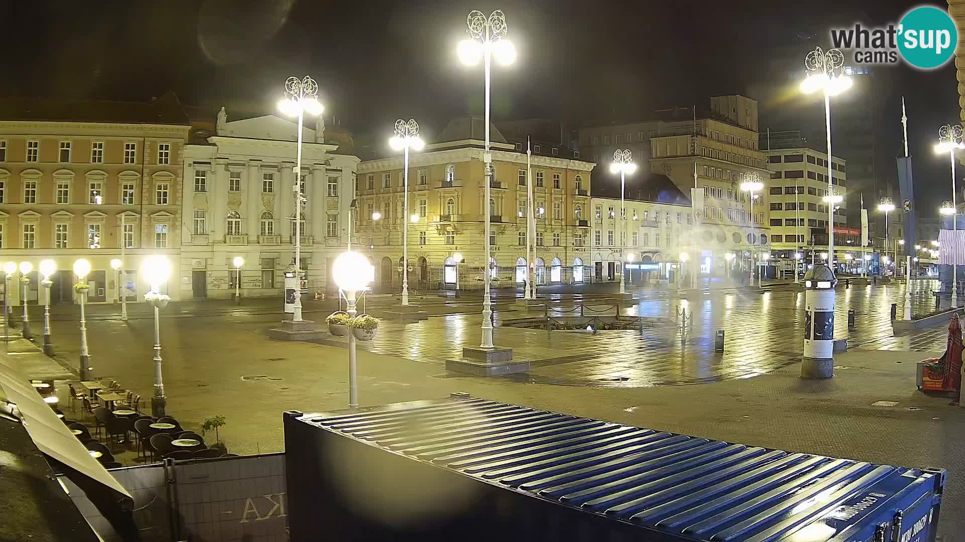 Zagreb camera en vivo plaza Bana Jelačić
