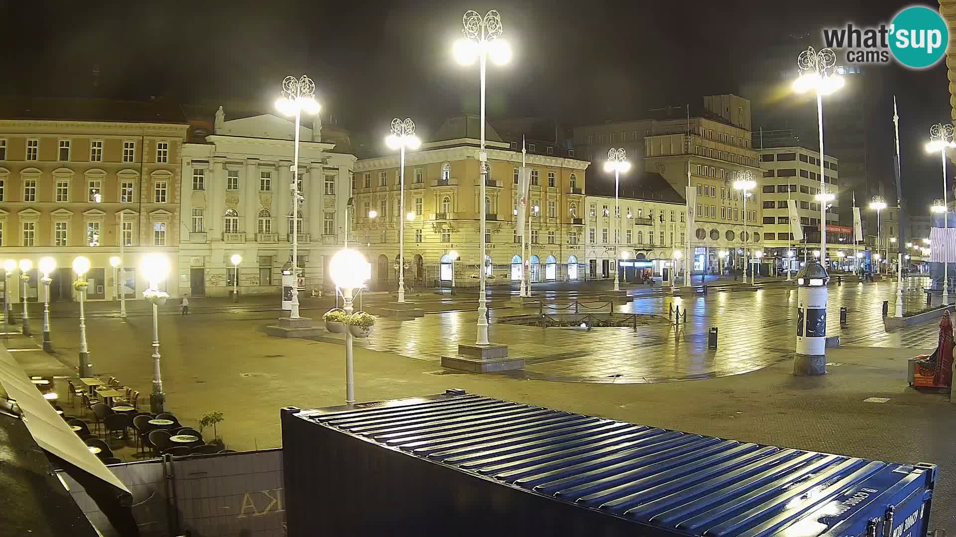 Zagreb camera en vivo plaza Bana Jelačić