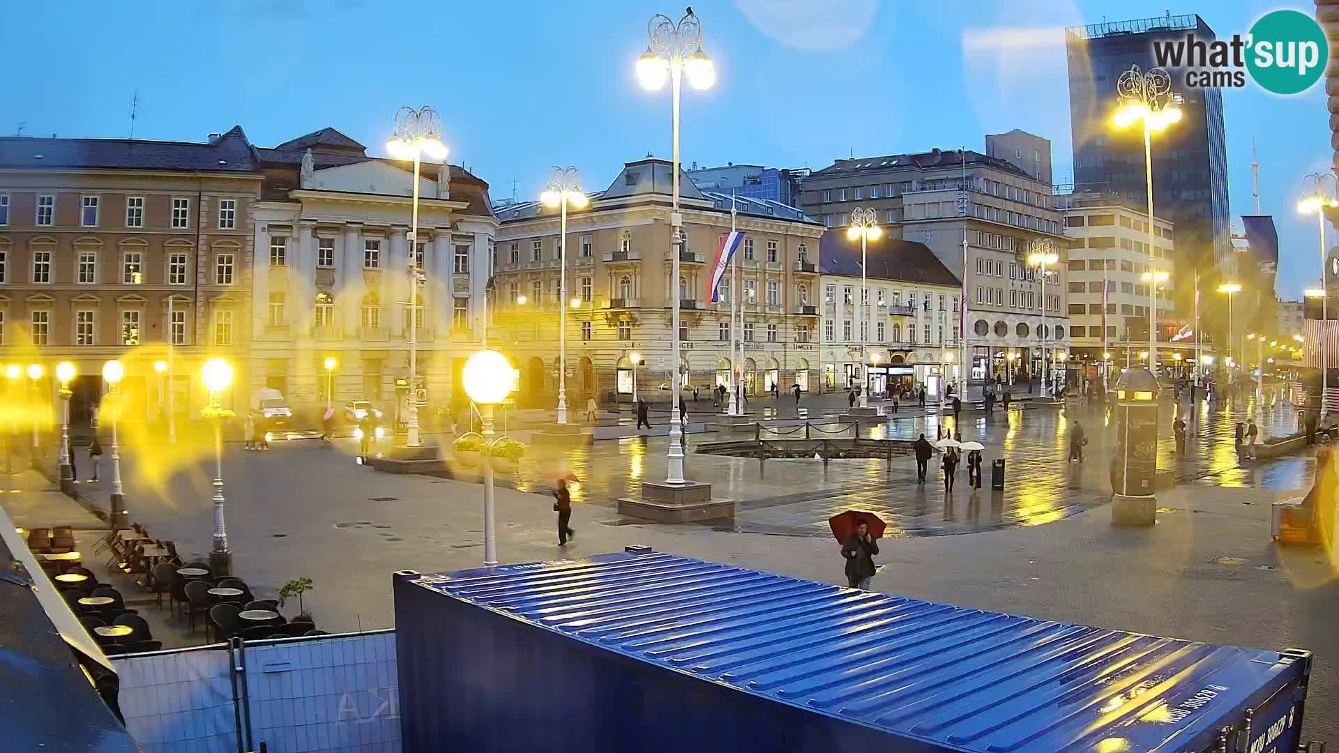Zagabria Live Webcam piazza Bana Jelačić