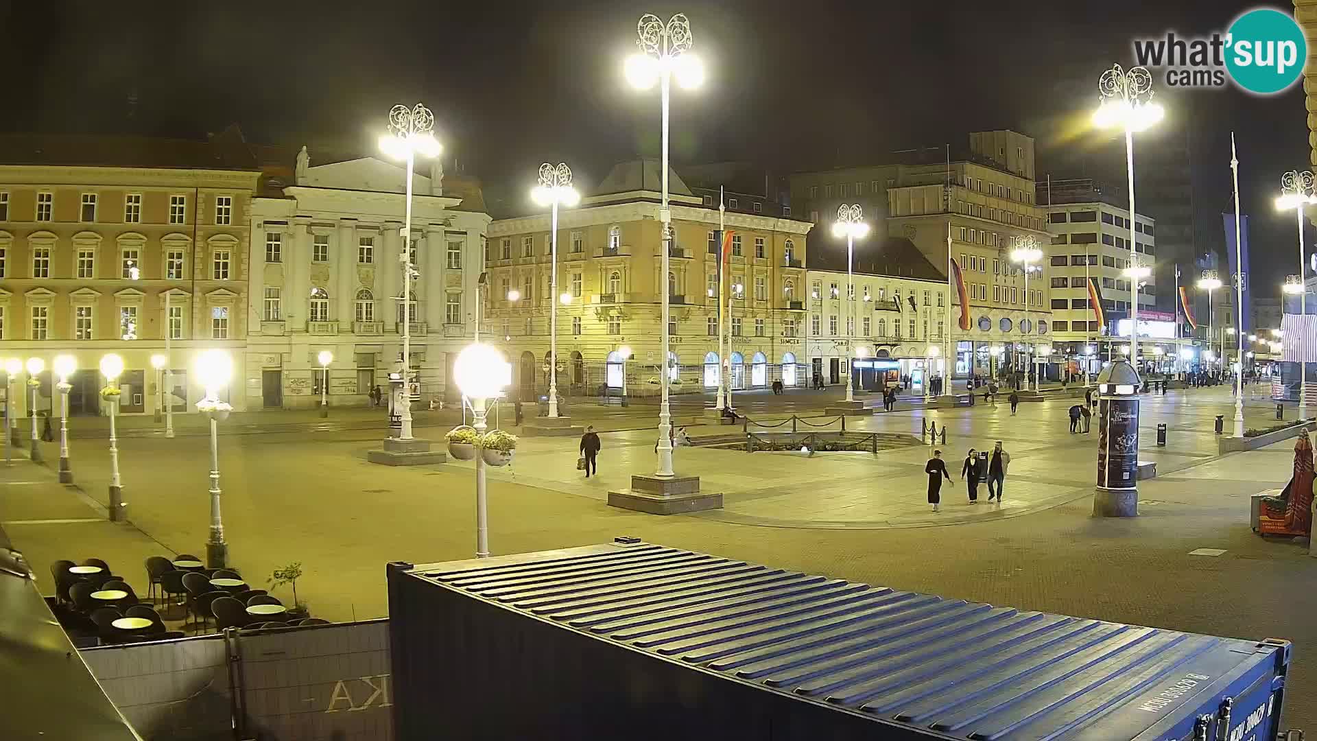 Zagabria Live Webcam piazza Bana Jelačić