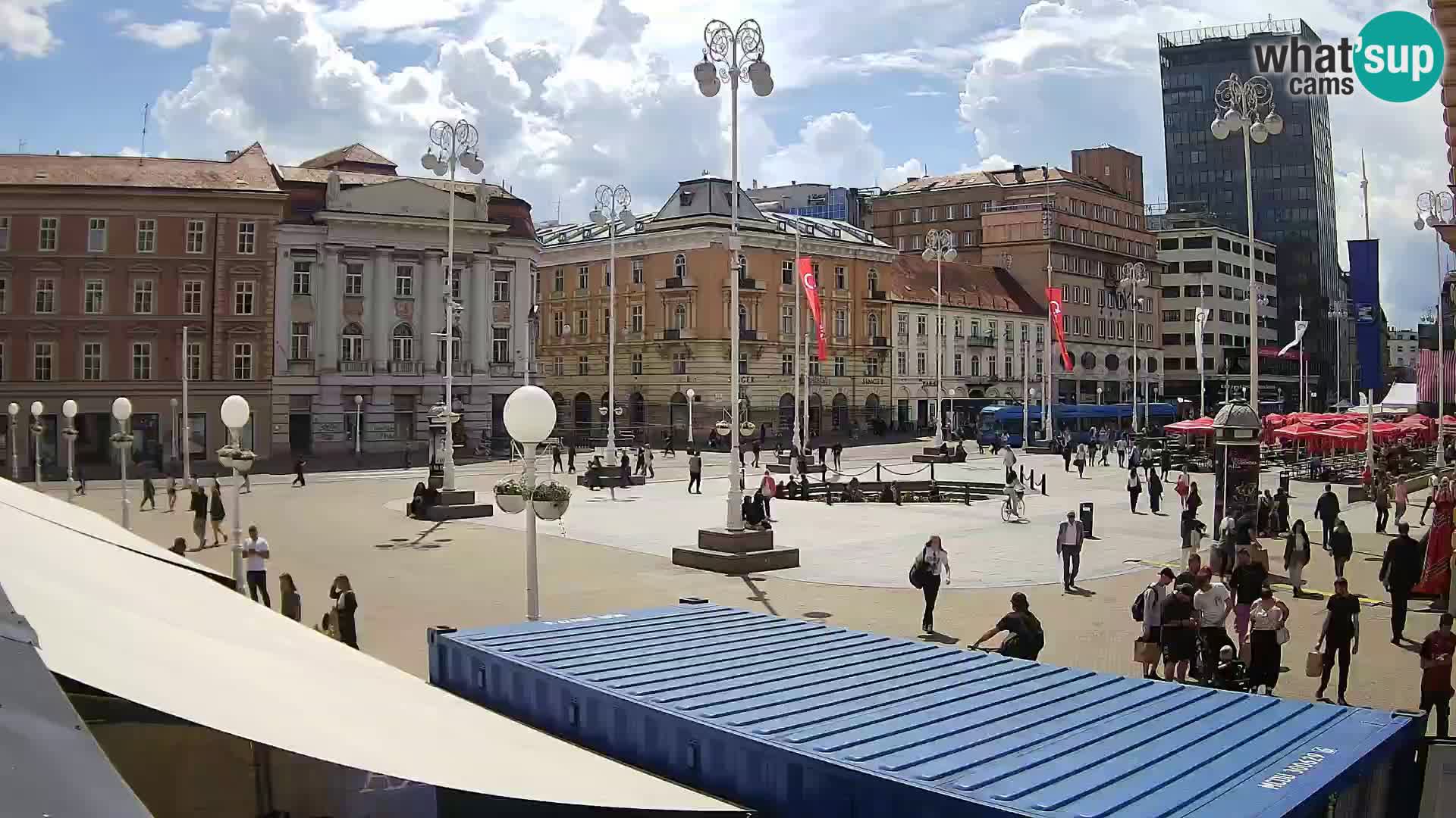Zagreb Livecam – Bana Jelačić square