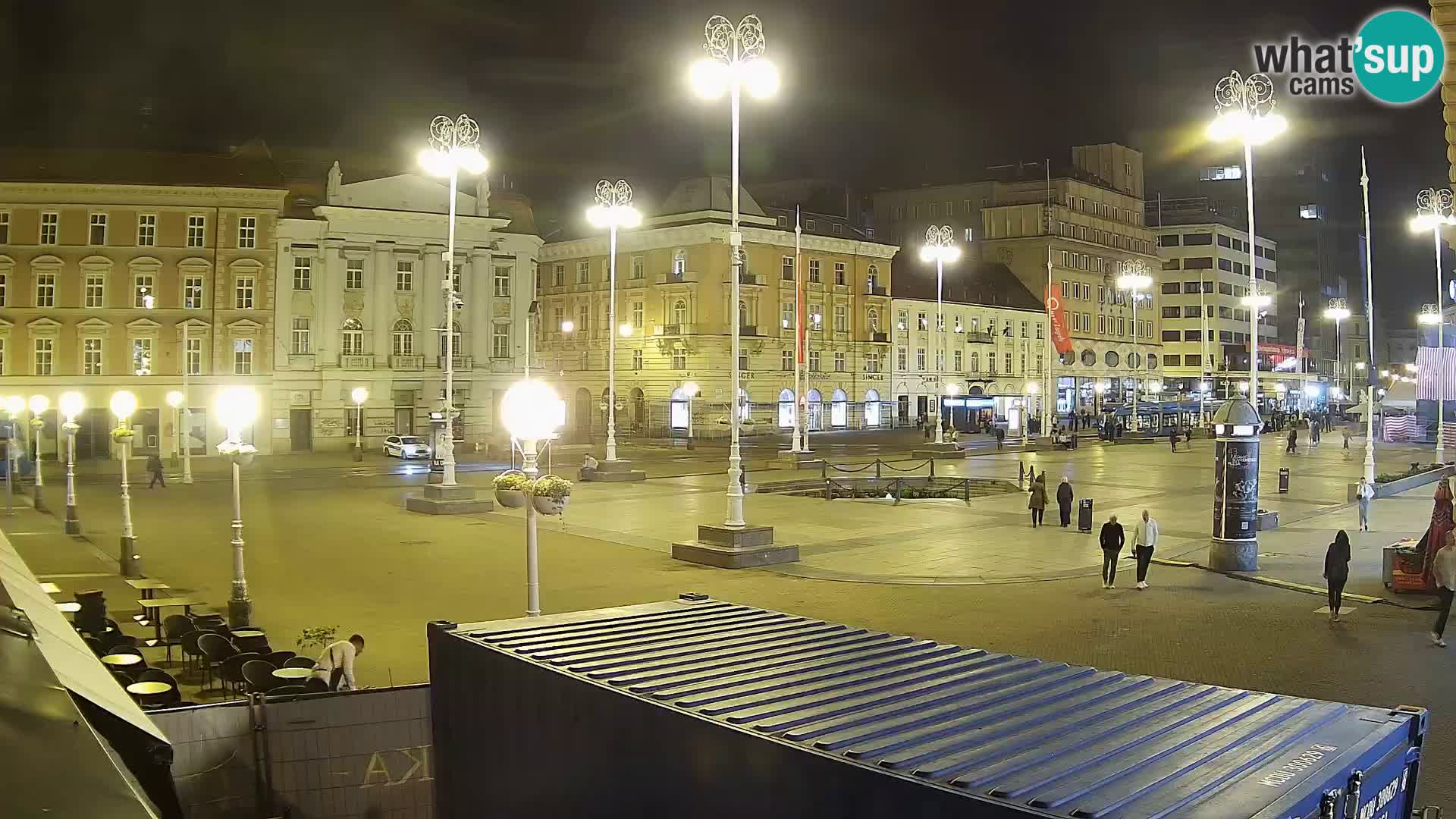 Zagreb Live Webcam Platz Bana Jelačić