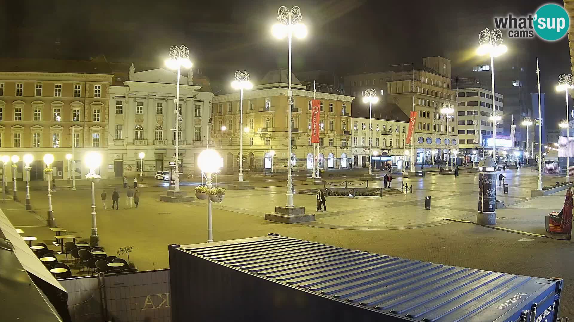 Zagabria Live Webcam piazza Bana Jelačić