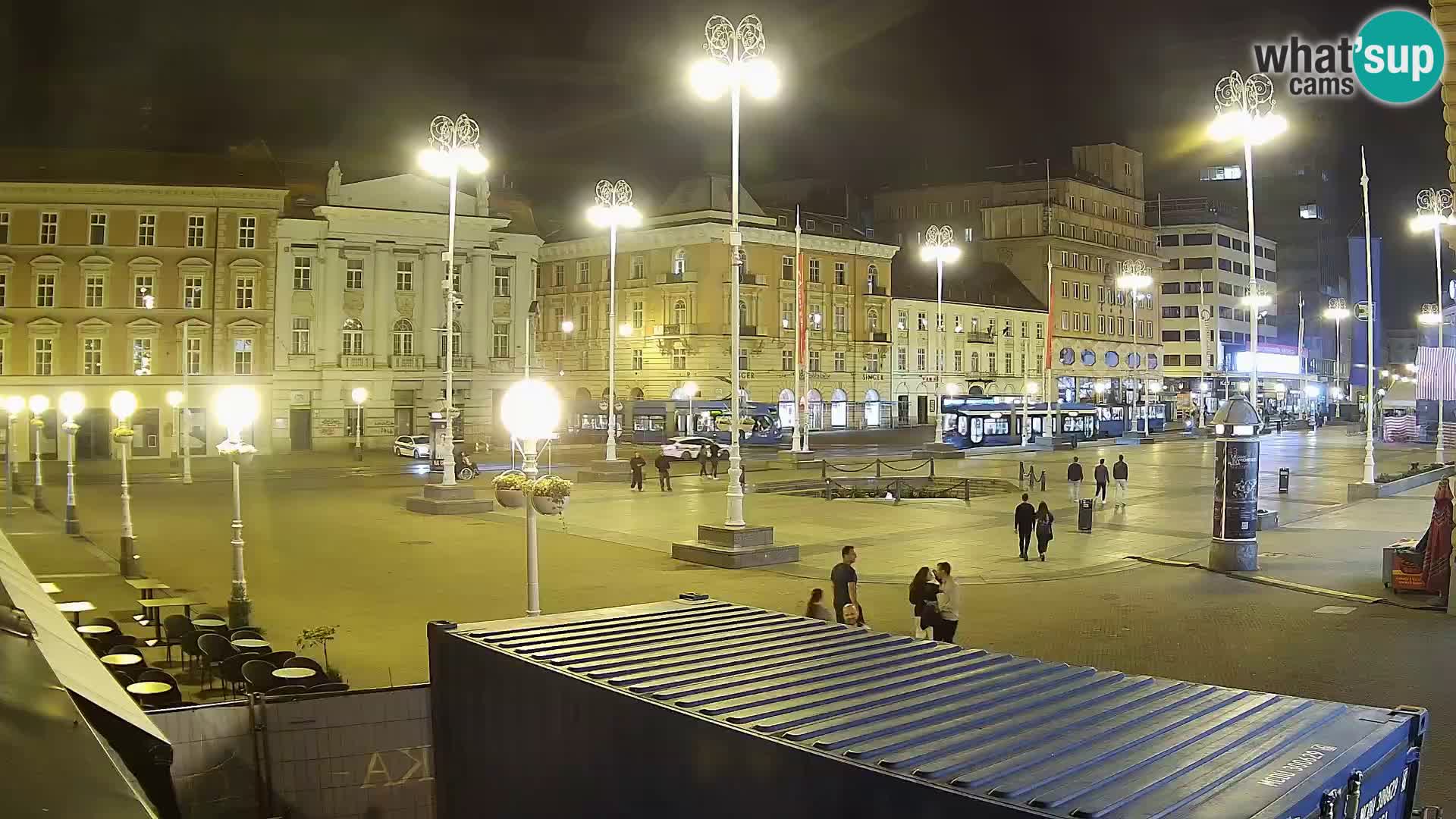 Zagreb Live Webcam Platz Bana Jelačić