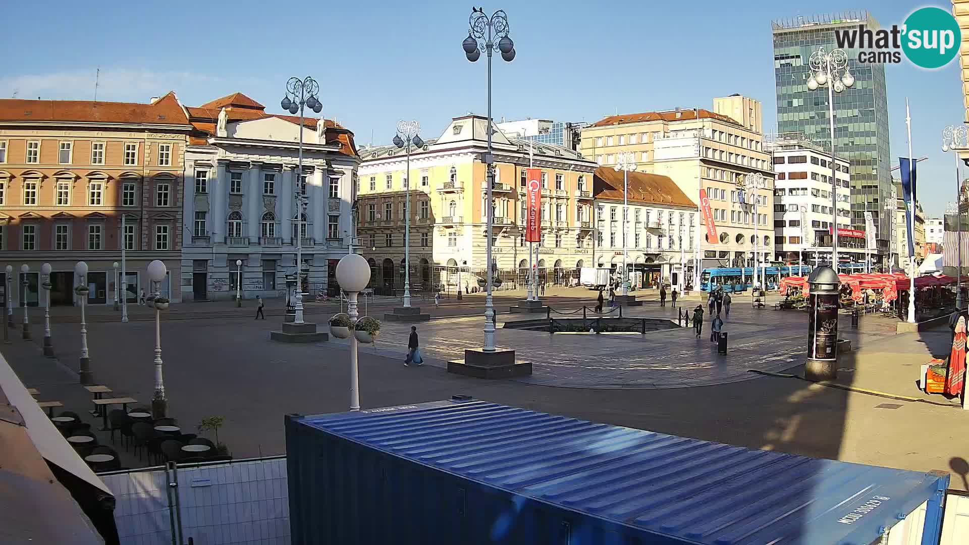 Zagreb Livecam – Bana Jelačić square