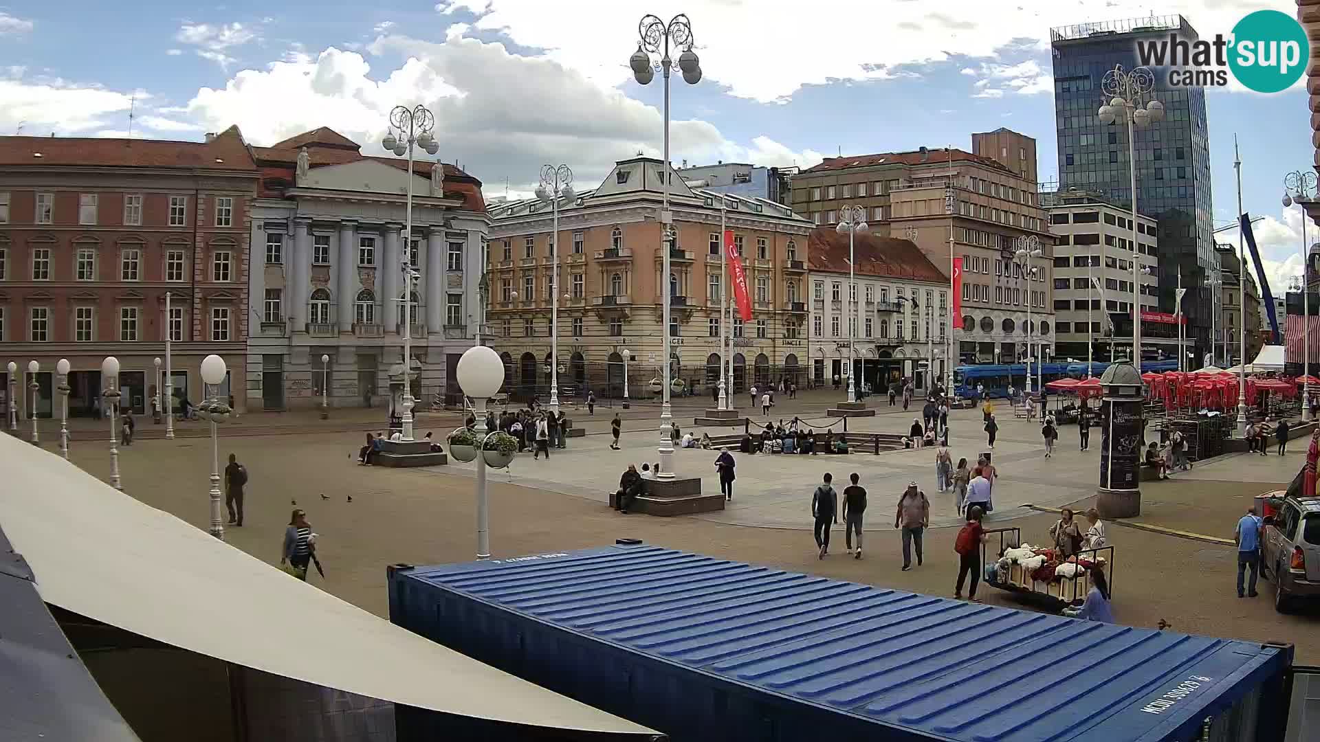 Zagreb Livecam – Bana Jelačić square