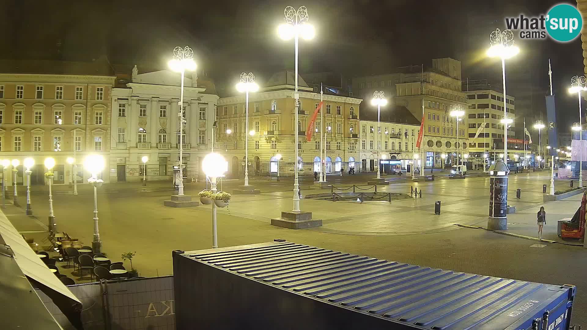 Zagreb Live Webcam – Bana Jelačić square