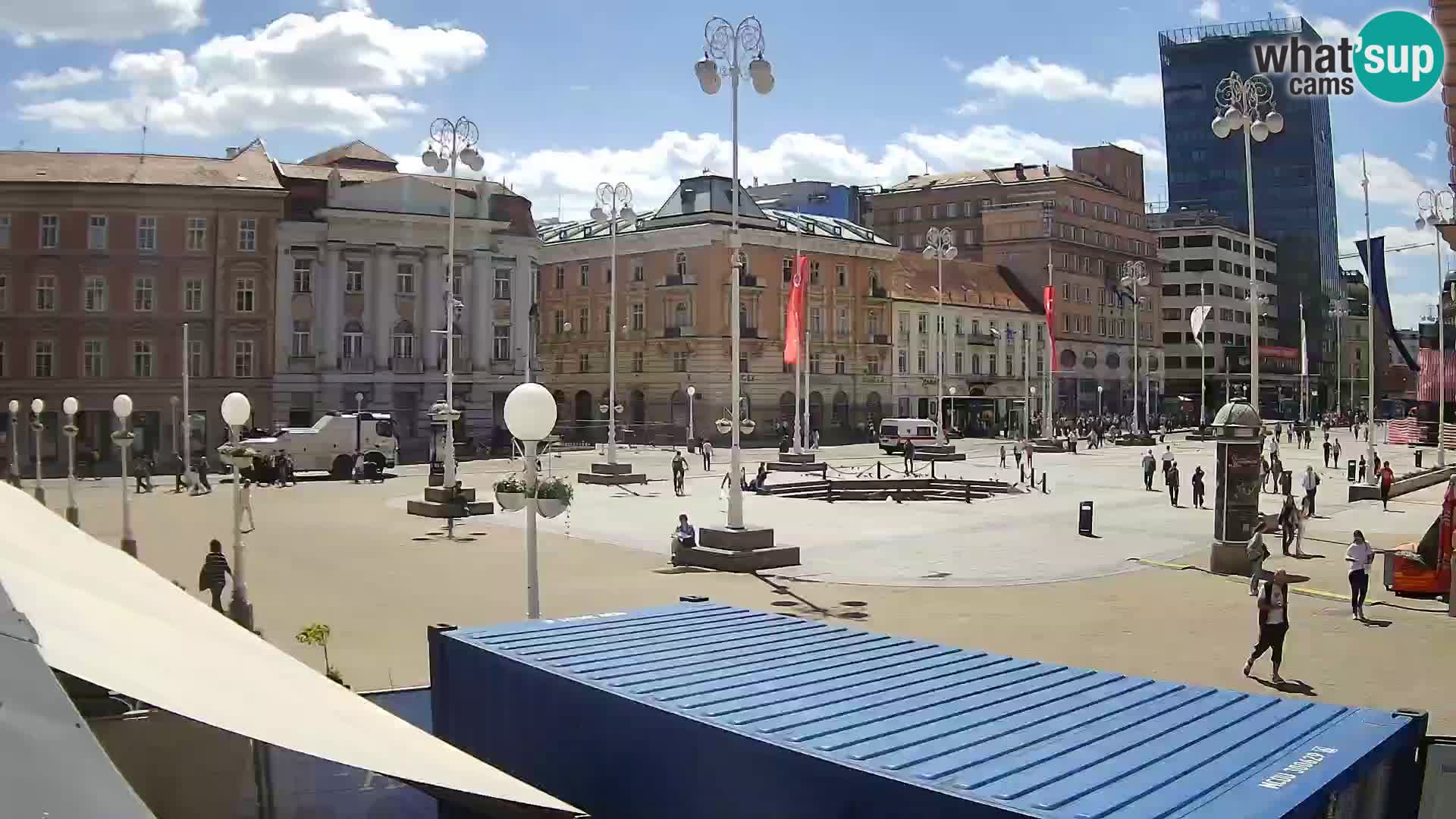 Zagreb Livecam – Bana Jelačić square