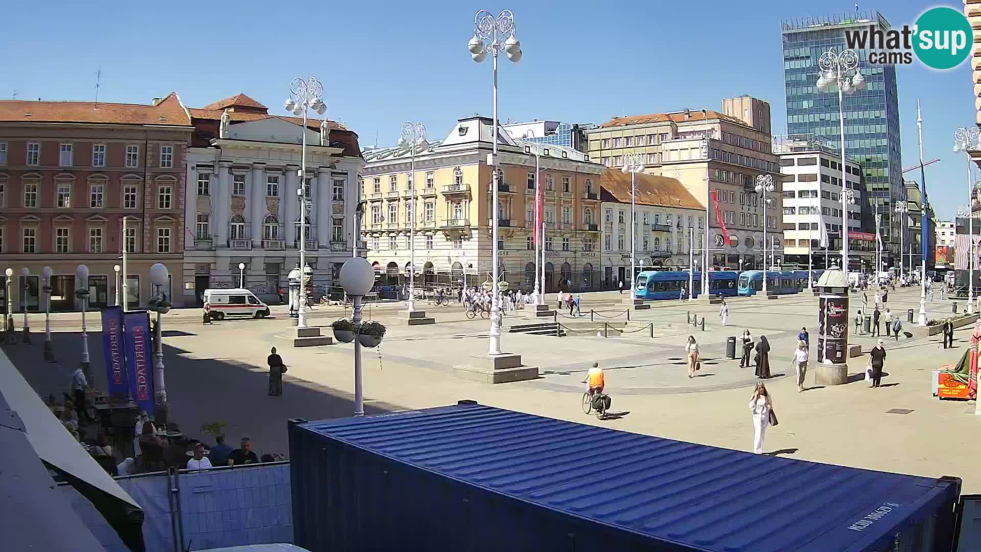 Zagreb Livecam – Bana Jelačić square