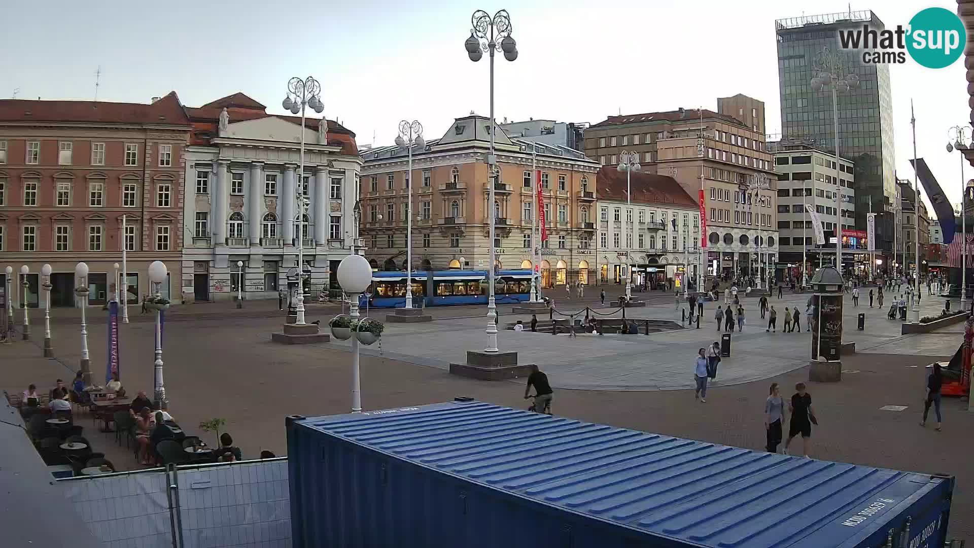 Zagabria Live Webcam piazza Bana Jelačić