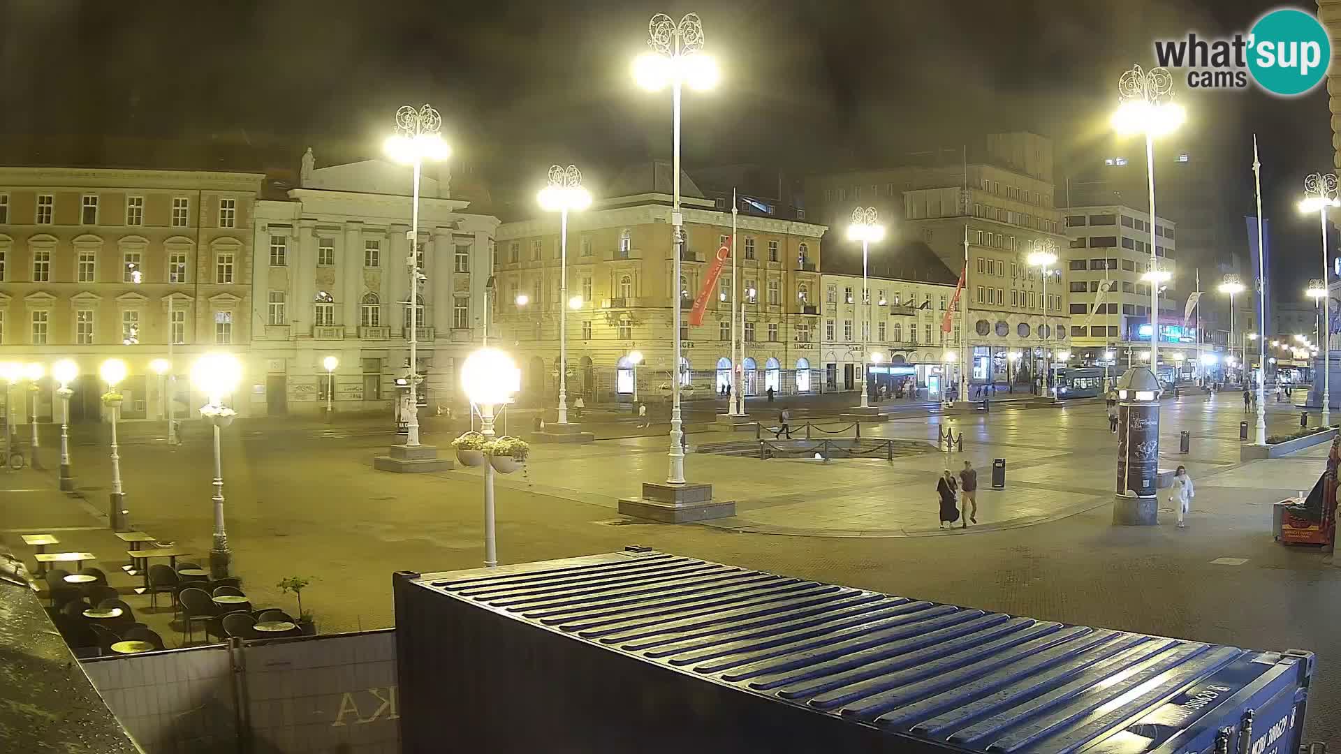 Zagabria Live Webcam piazza Bana Jelačić