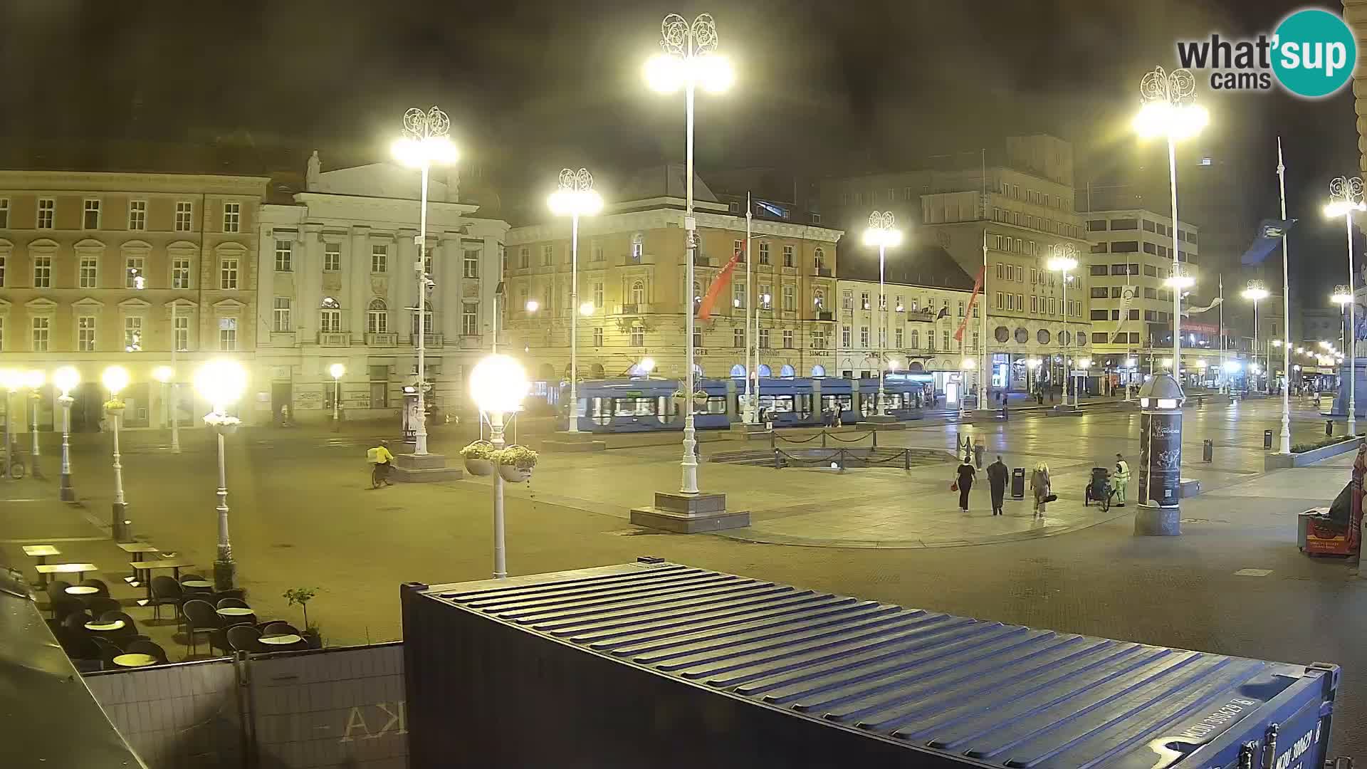Zagreb Live Webcam Platz Bana Jelačić