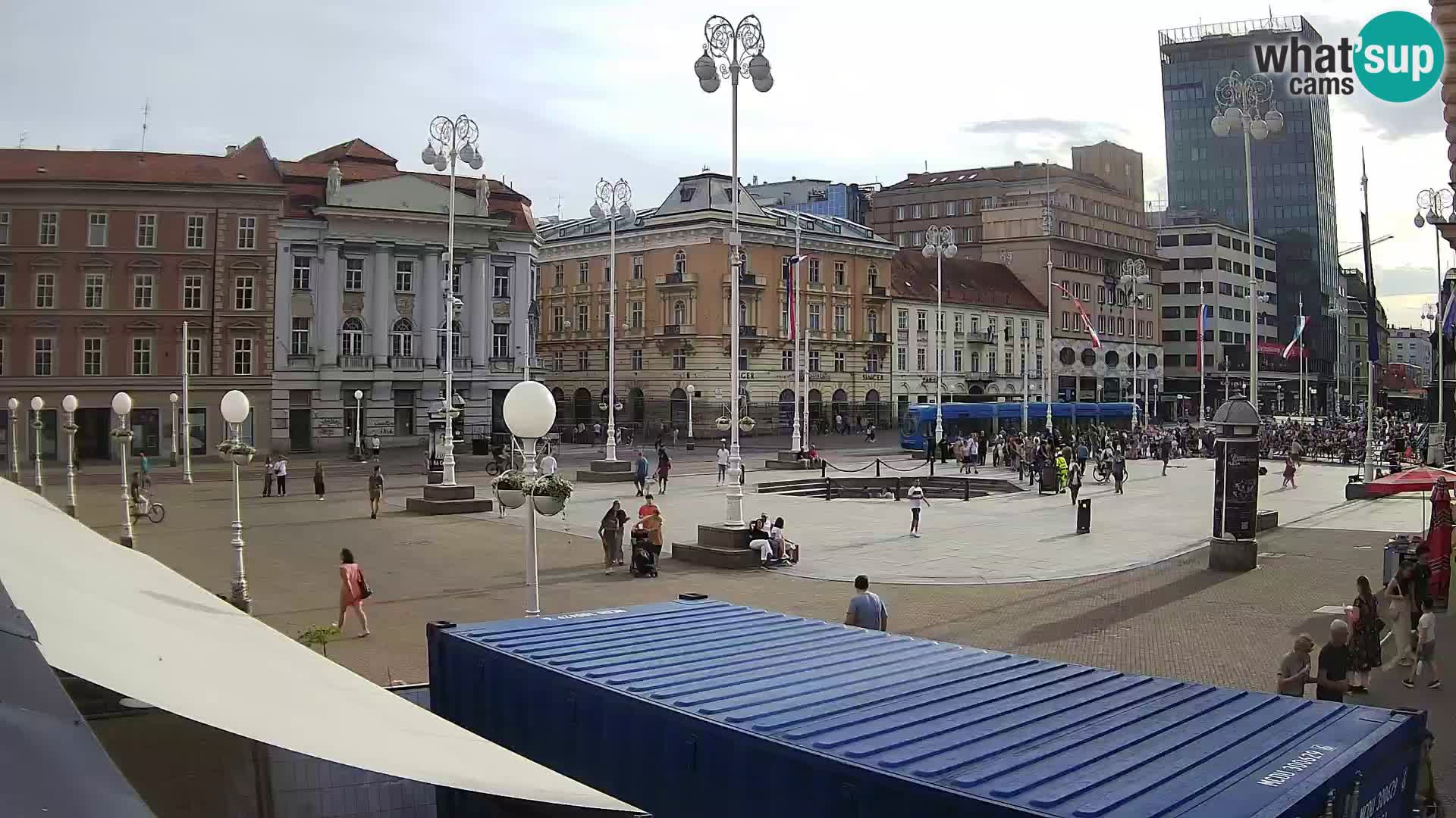 Zagreb Livecam – Bana Jelačić square