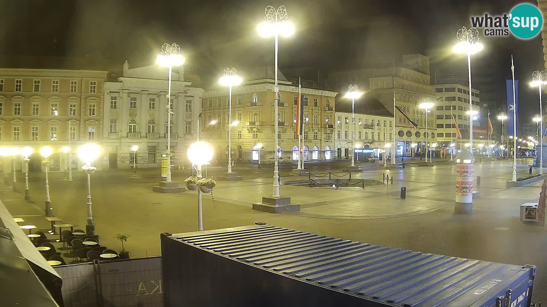 Zagabria Live Webcam piazza Bana Jelačić