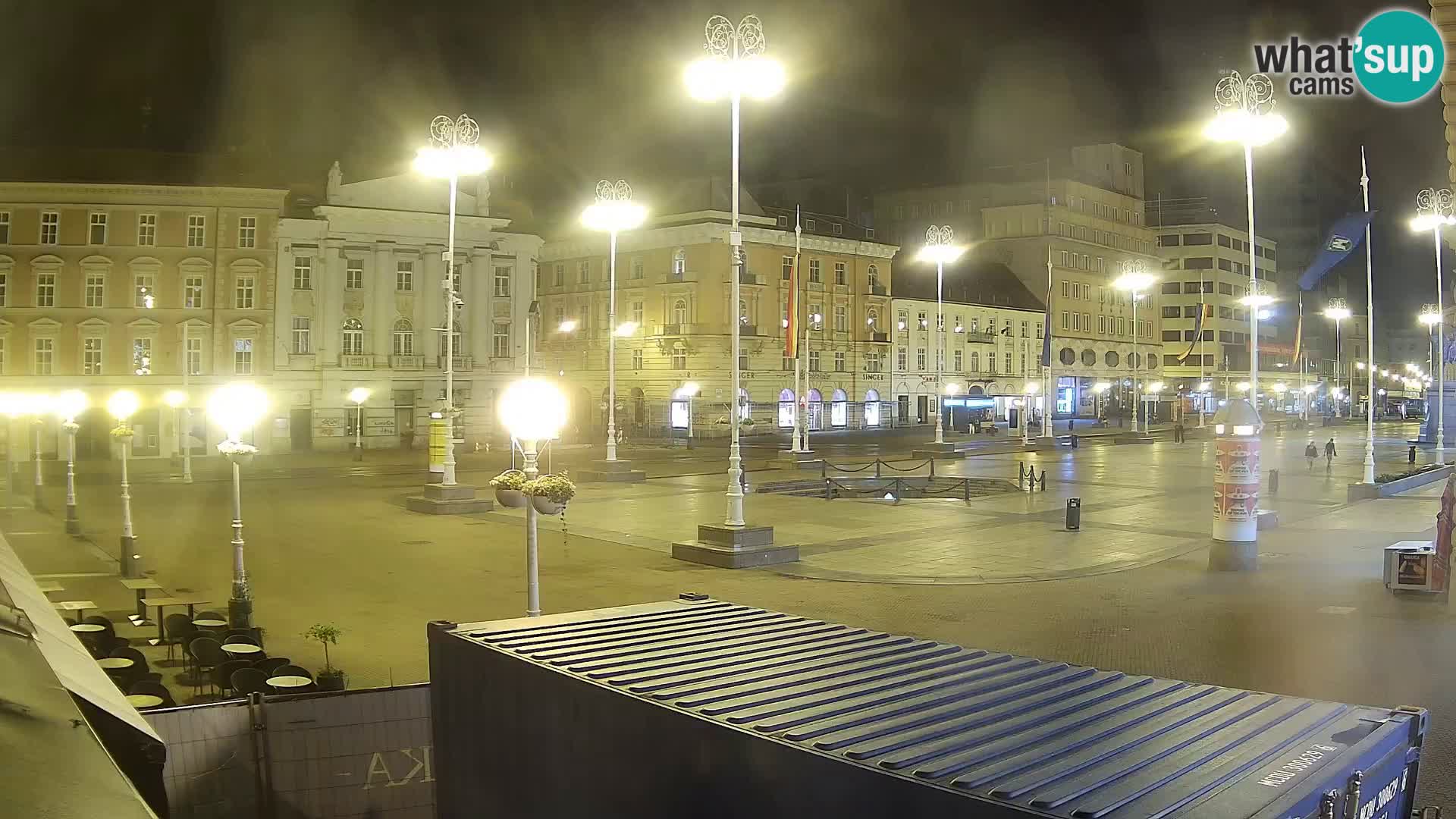 Zagabria Live Webcam piazza Bana Jelačić