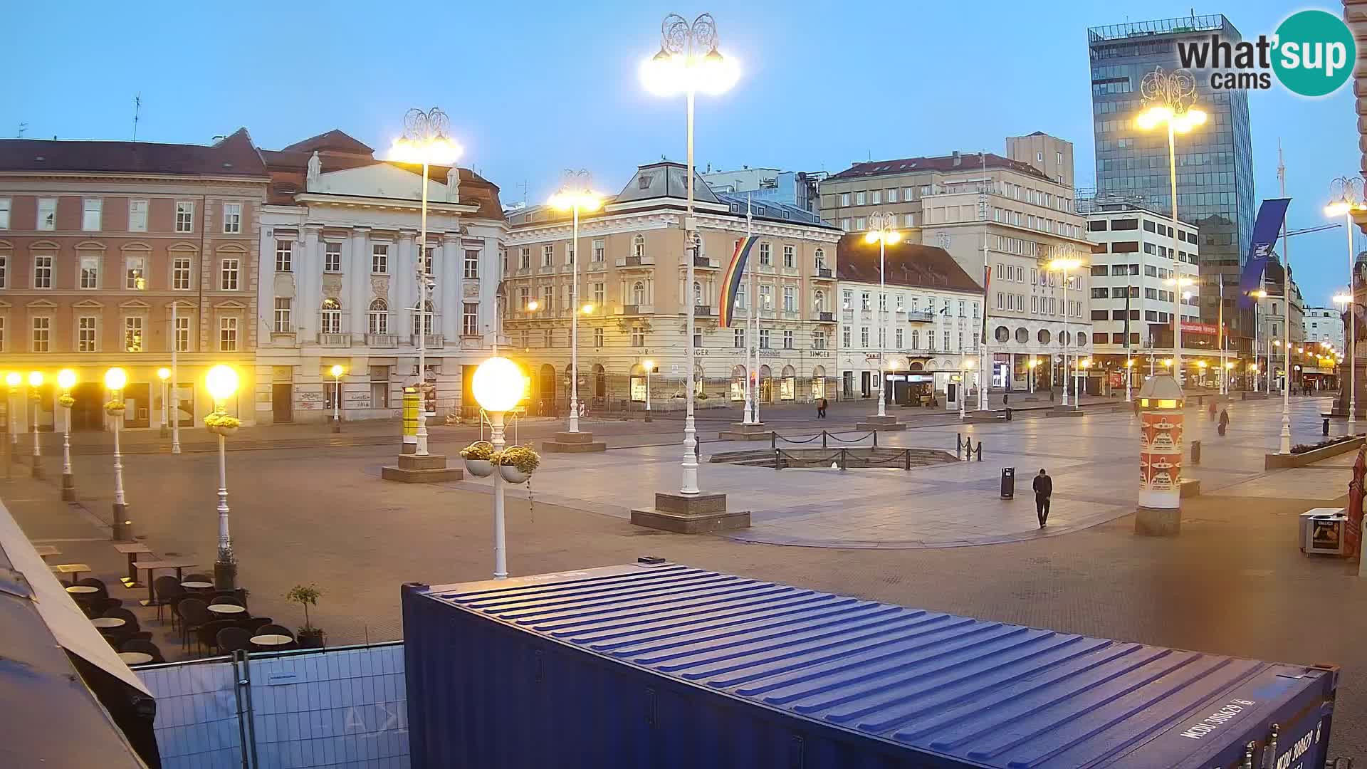 Zagreb Livecam – Bana Jelačić square