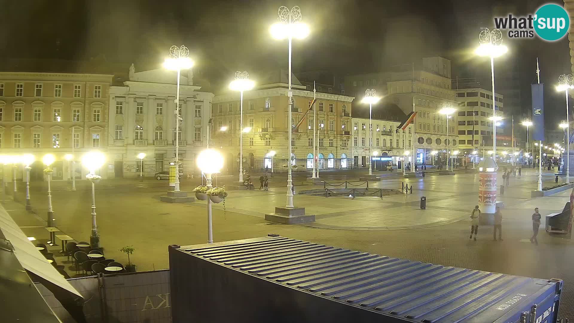 Zagreb camera en vivo plaza Bana Jelačić