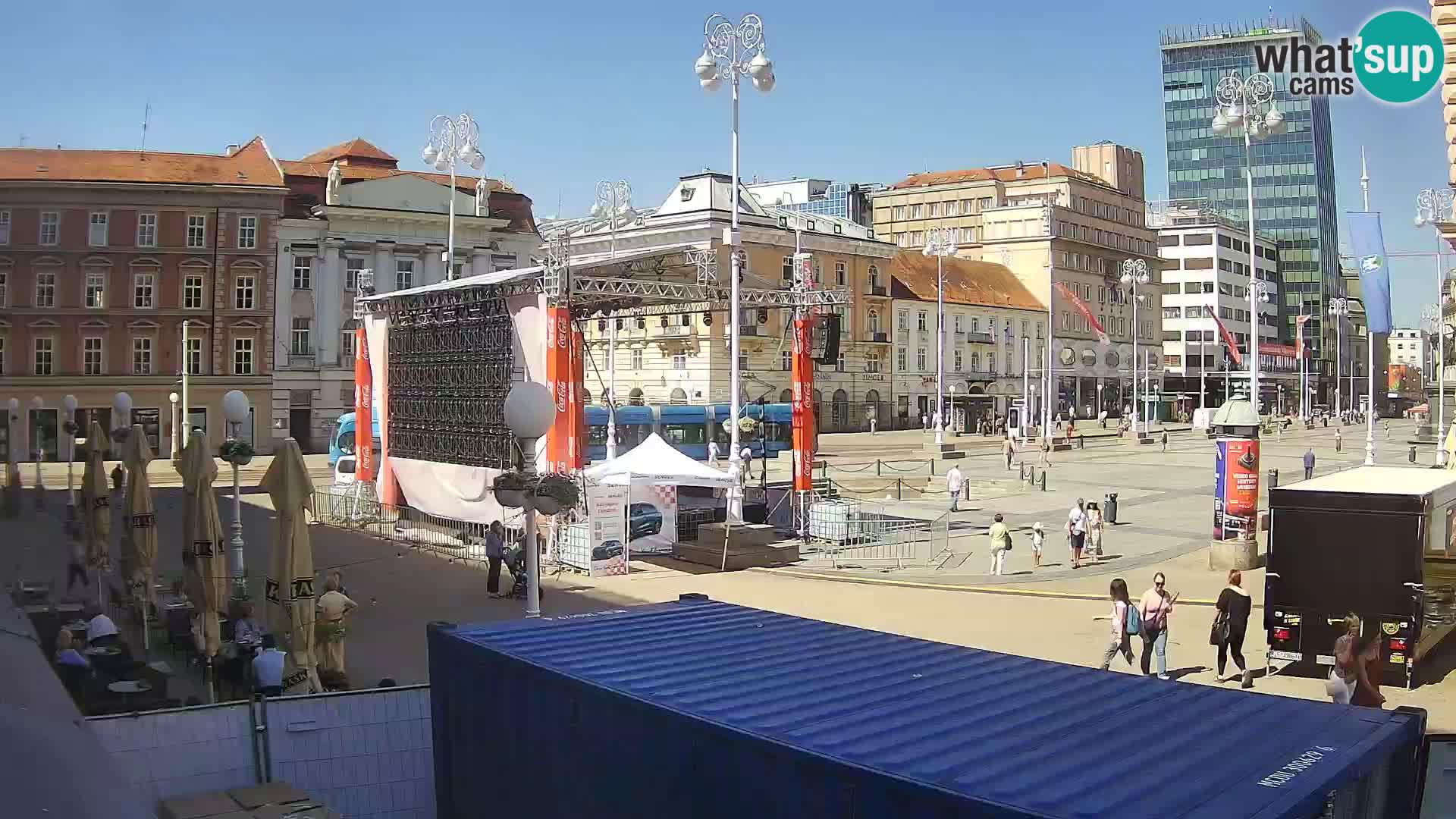 Zagreb Livecam – Bana Jelačić square