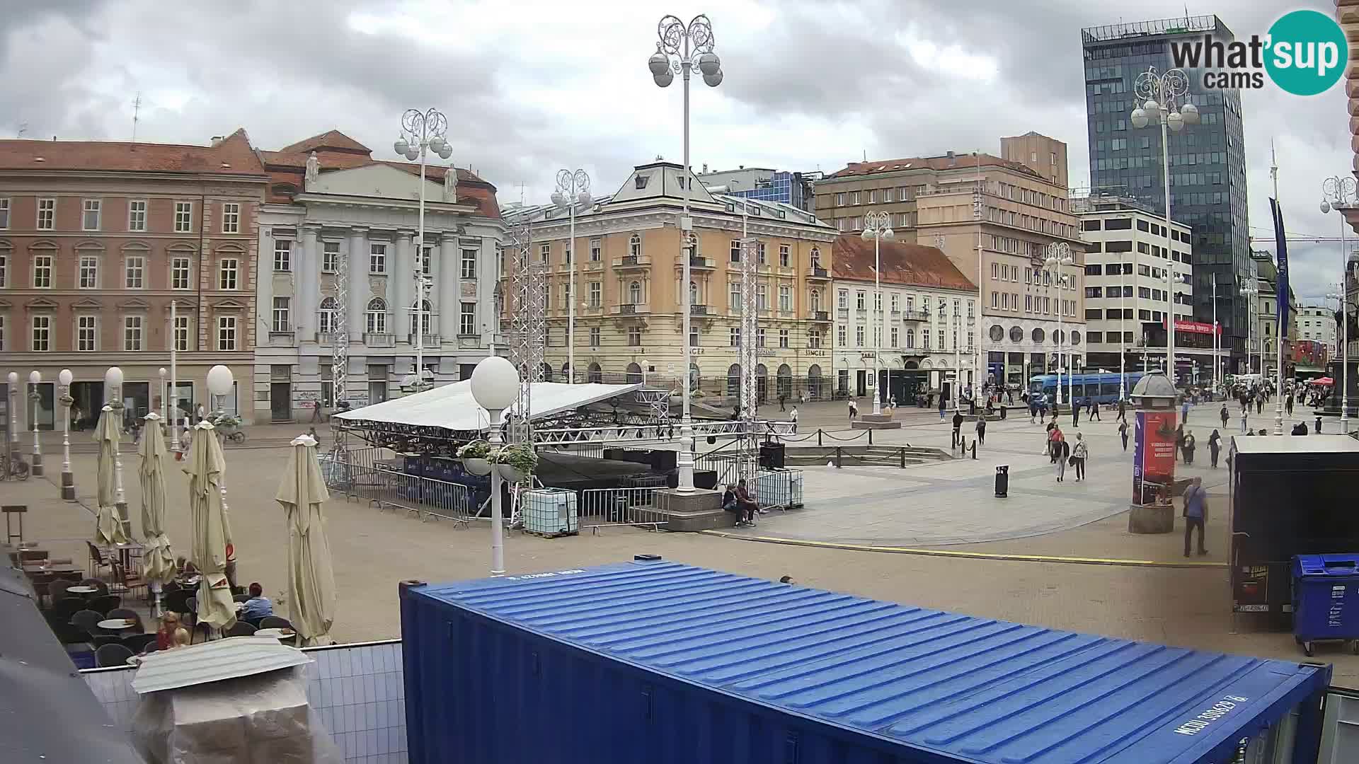 Zagreb Livecam – Bana Jelačić square