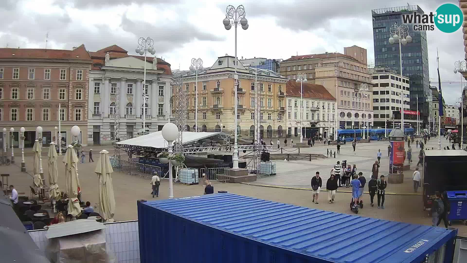 Zagreb Livecam – Bana Jelačić square