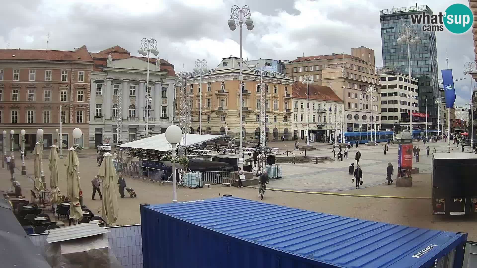 Zagreb Livecam – Bana Jelačić square