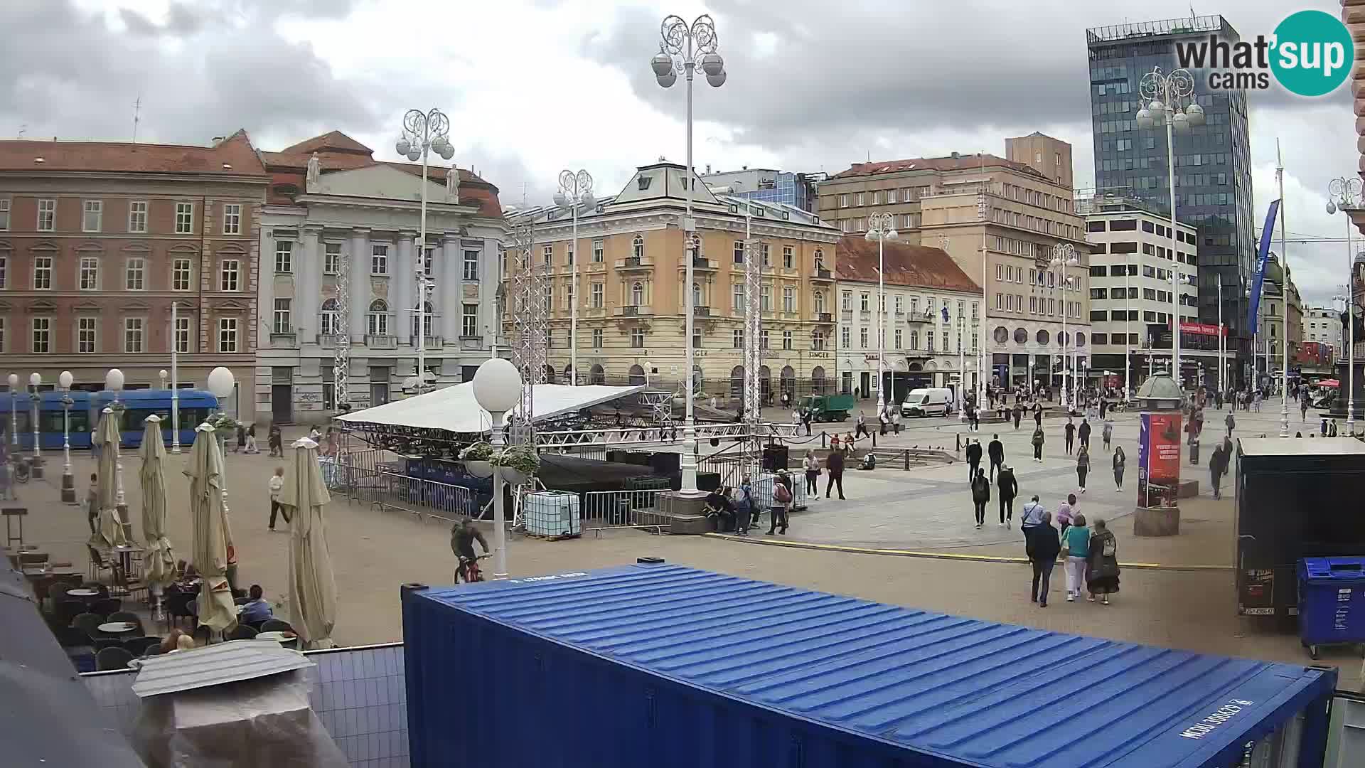 Zagreb Livecam – Bana Jelačić square