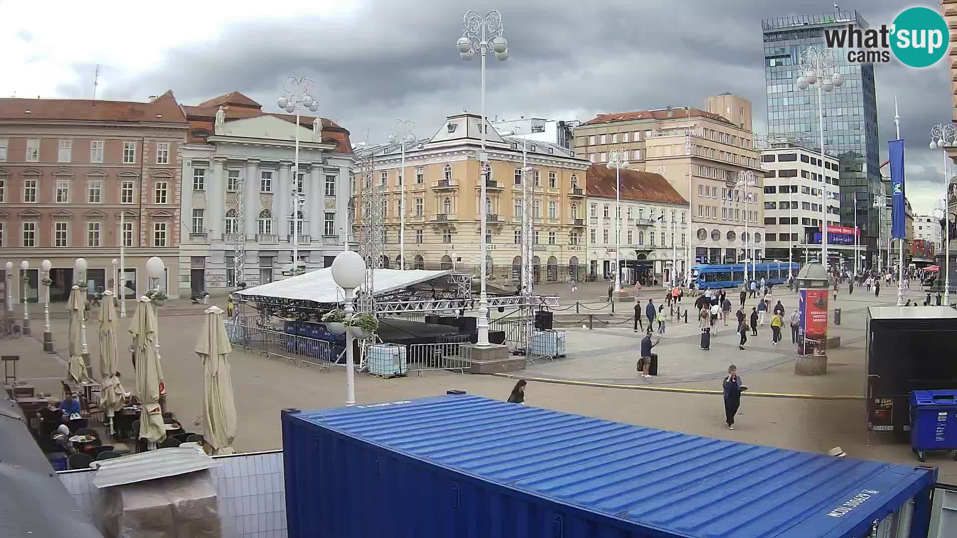 Zagreb Livecam – Bana Jelačić square