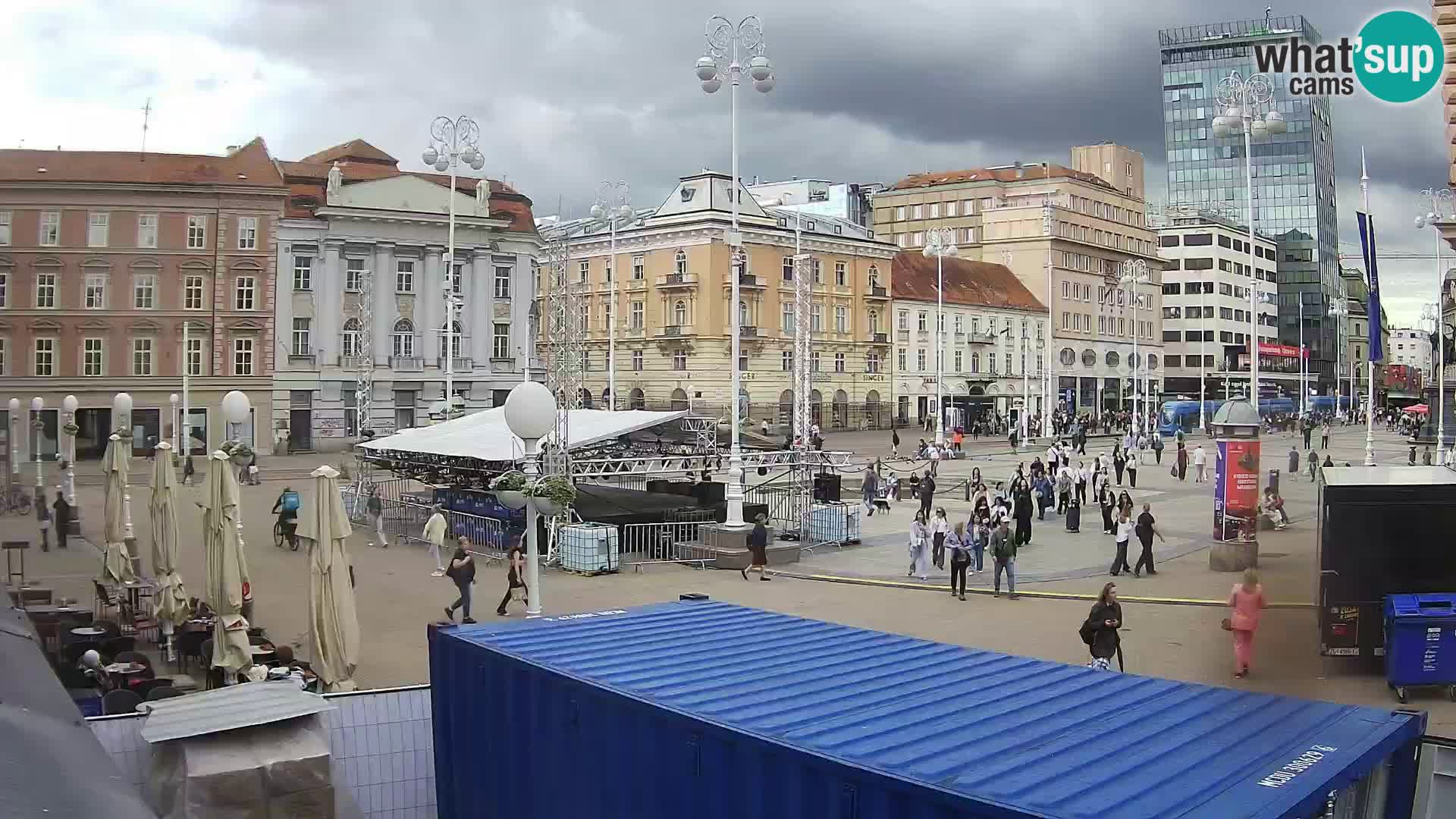 Zagreb Livecam – Bana Jelačić square