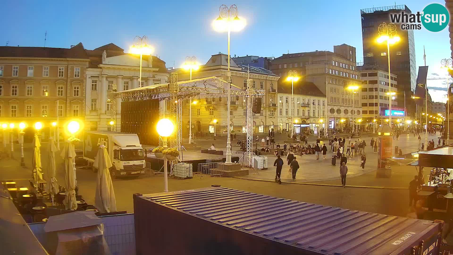 Zagreb Livecam – Bana Jelačić square