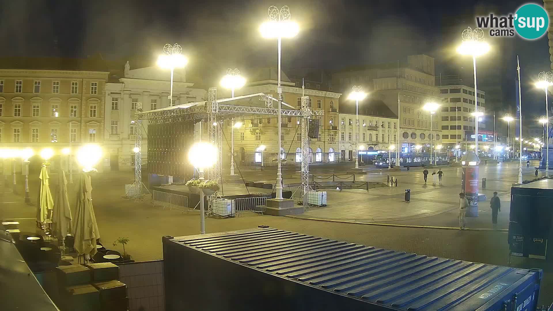 Zagabria Live Webcam piazza Bana Jelačić