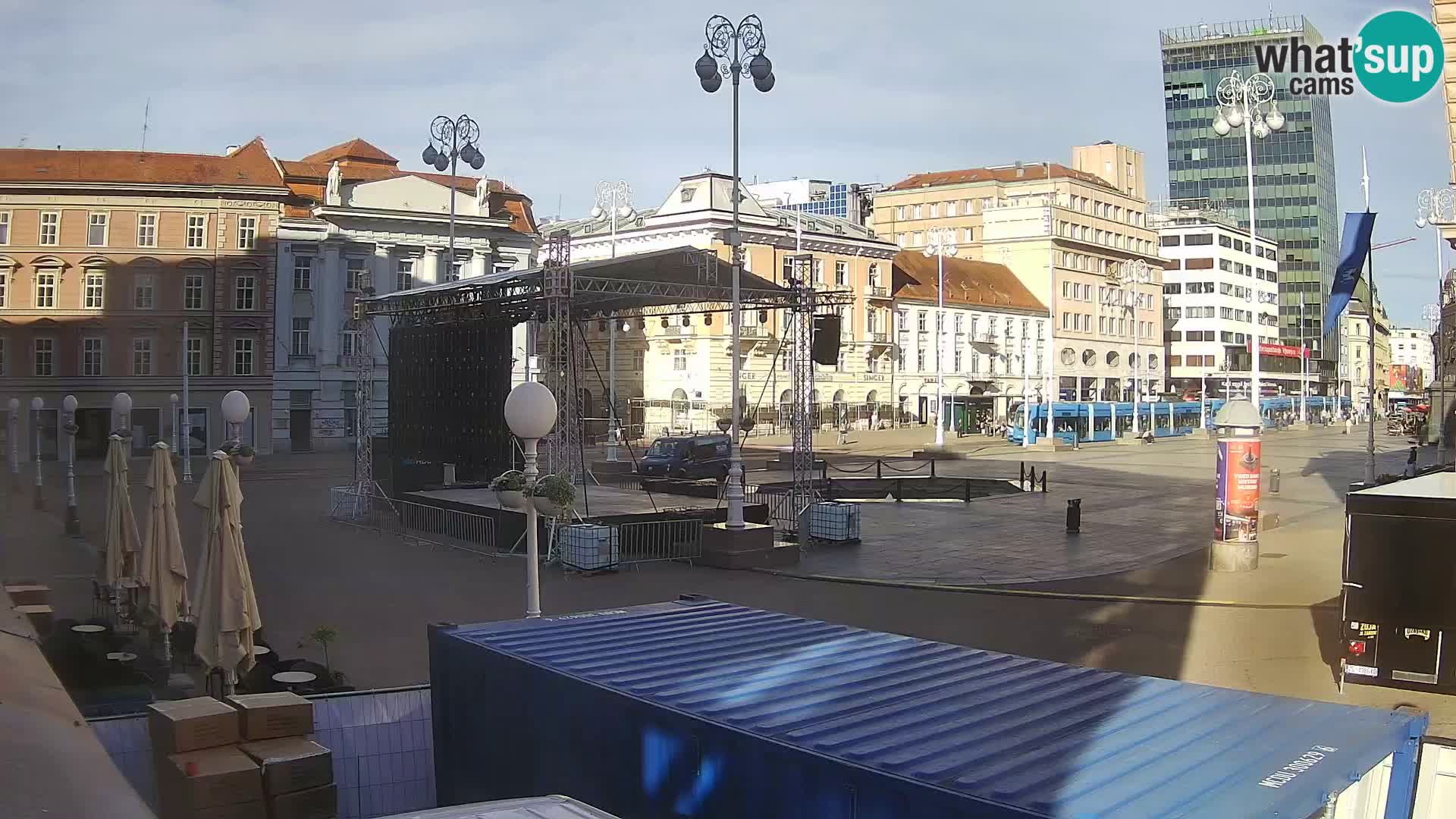 Zagreb Livecam – Bana Jelačić square