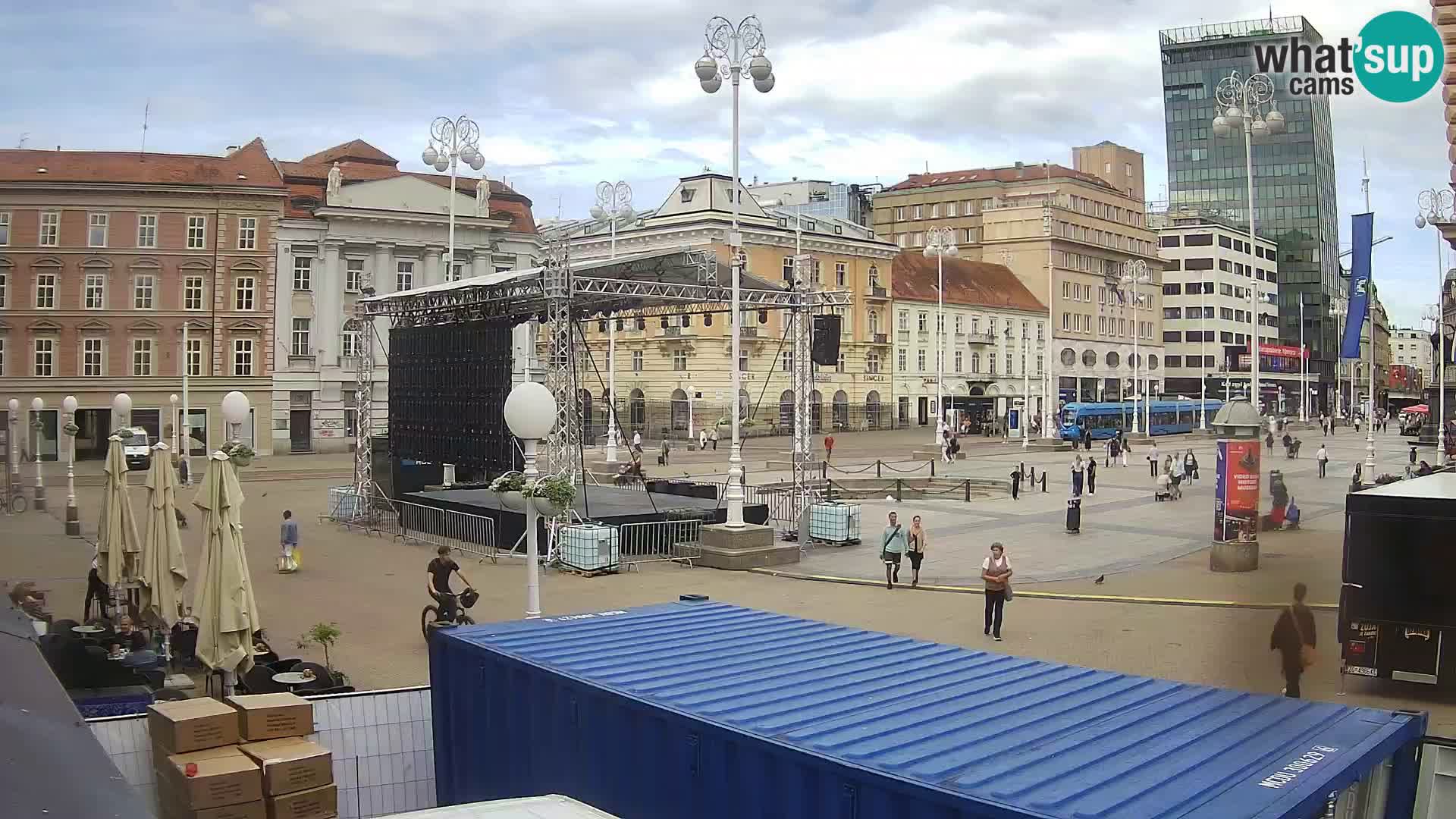 Zagreb Livecam – Bana Jelačić square