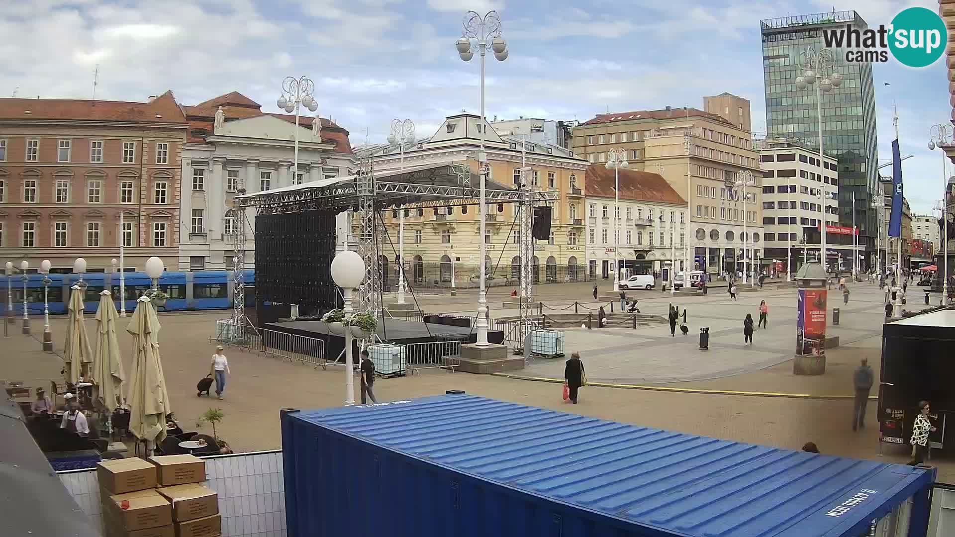 Zagreb Livecam – Bana Jelačić square