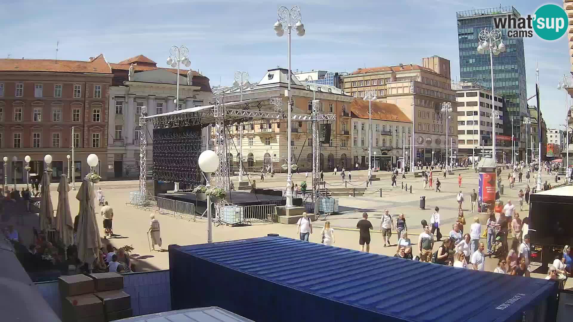Zagreb Livecam – Bana Jelačić square