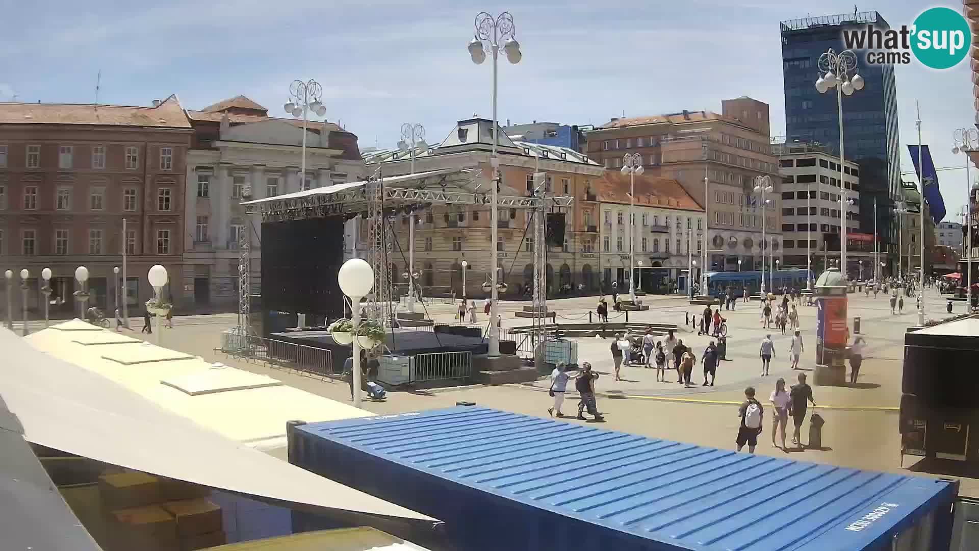 Zagreb Livecam – Bana Jelačić square