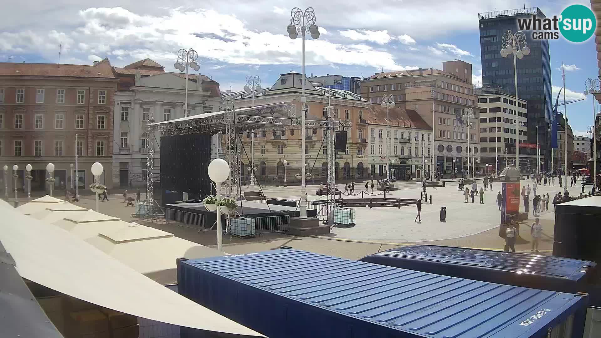 Zagreb Livecam – Bana Jelačić square