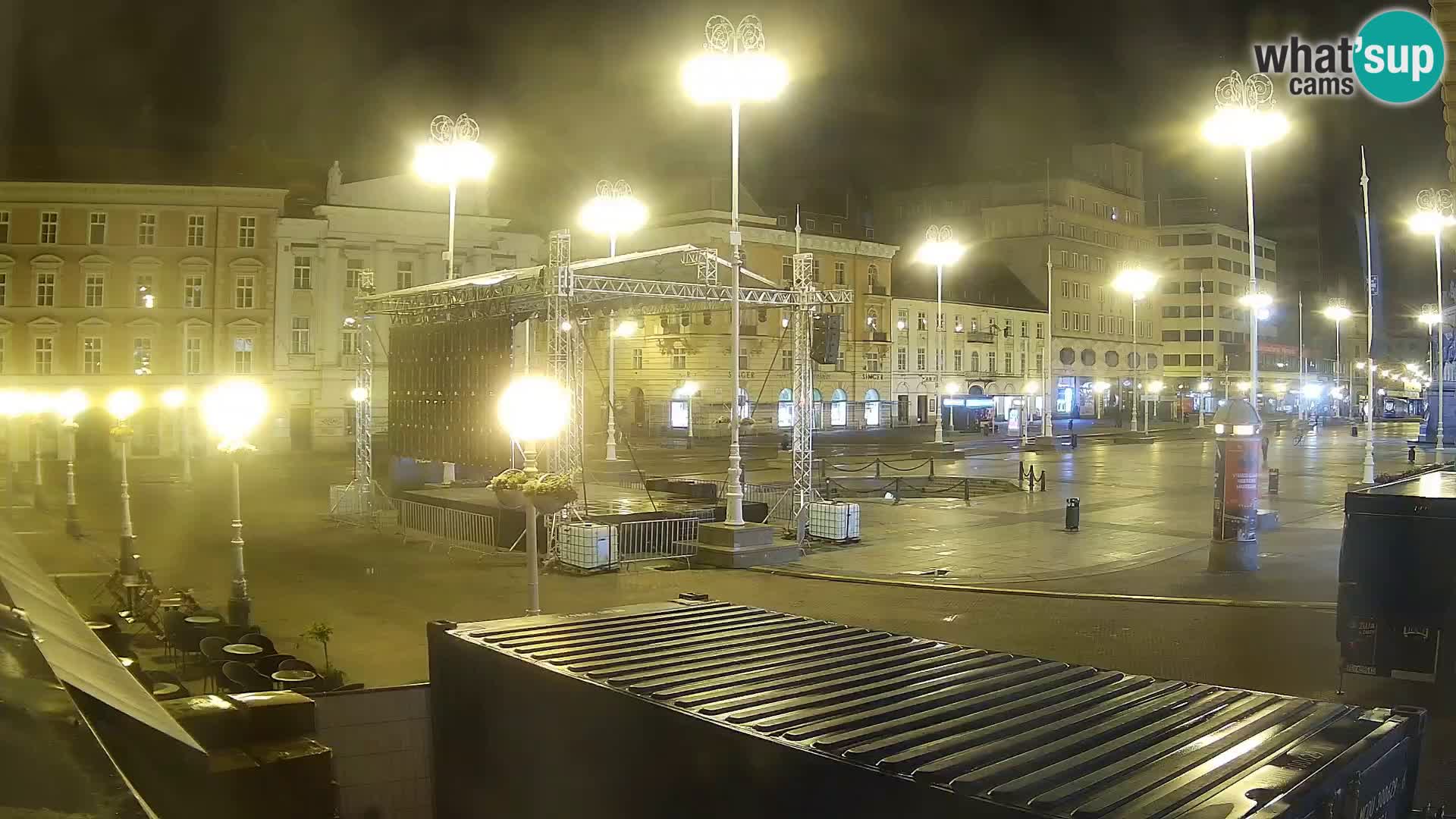 Zagreb Live Webcam – Bana Jelačić square