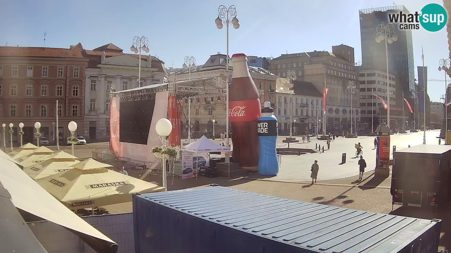 Zagreb Livecam – Bana Jelačić square
