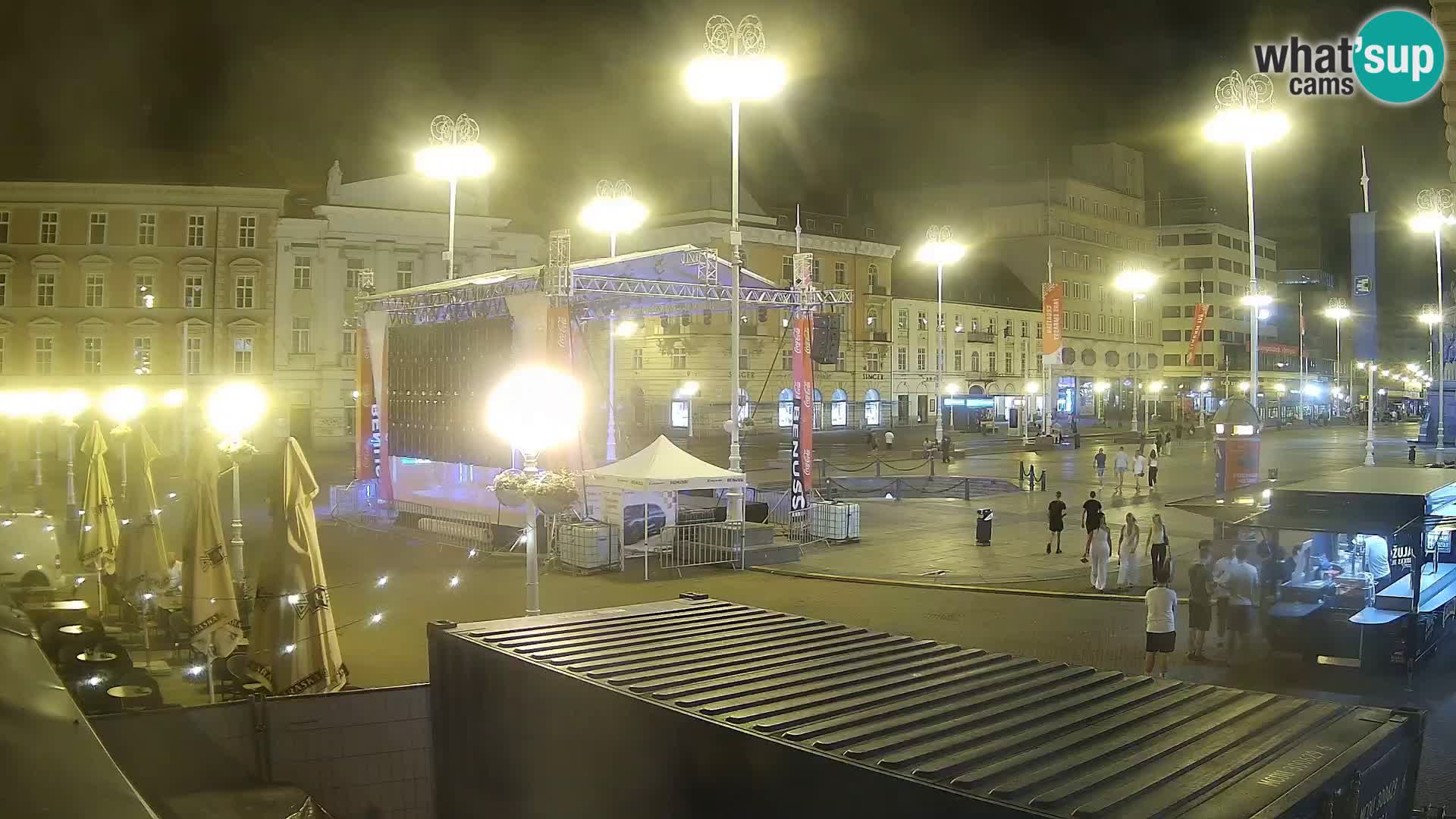 Zagreb Live Webcam – Bana Jelačić square