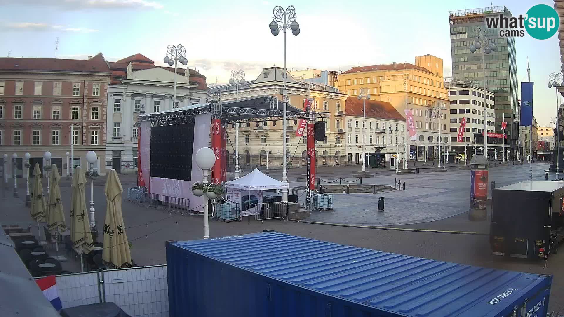 Zagreb Livecam – Bana Jelačić square