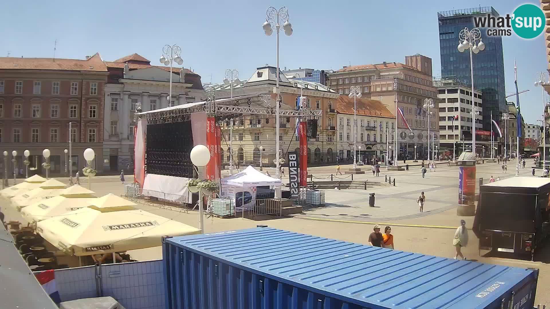 Zagreb Livecam – Bana Jelačić square