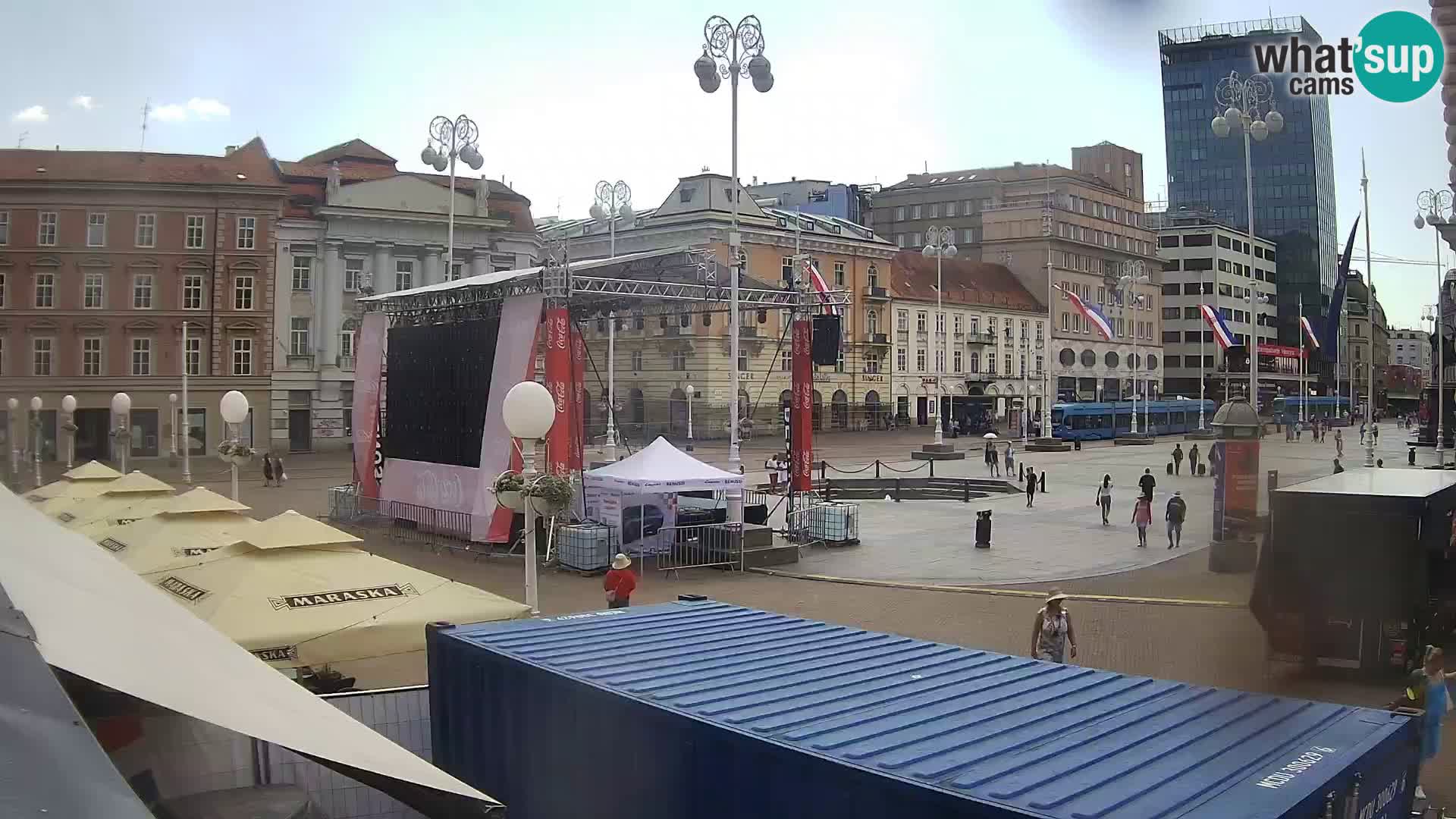 Zagreb Livecam – Bana Jelačić square