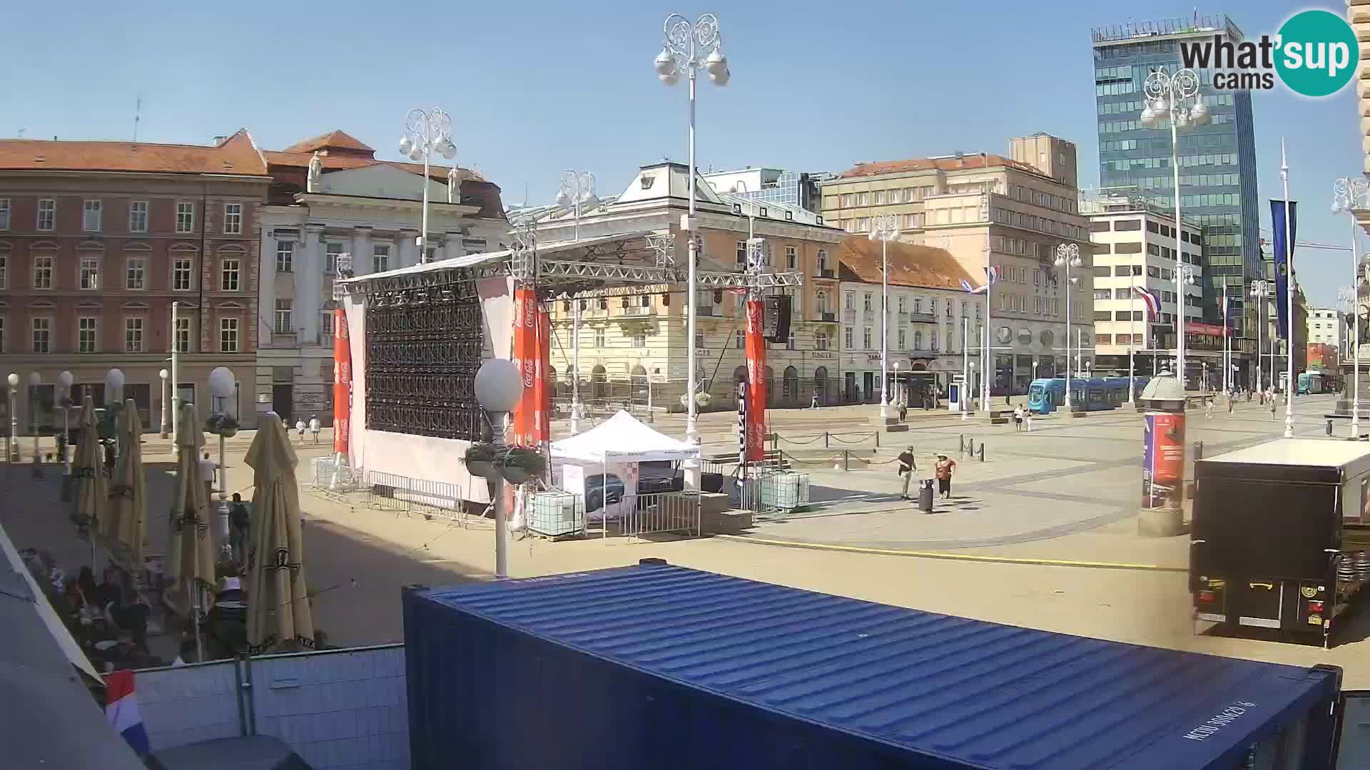 Zagreb Livecam – Bana Jelačić square