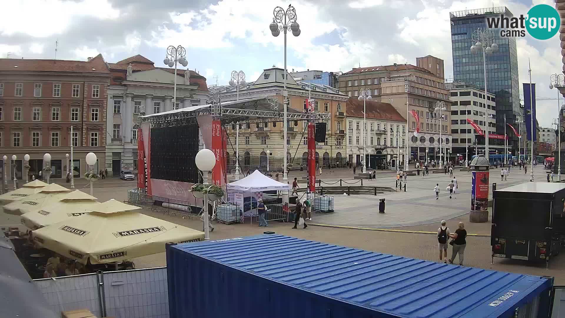 Zagreb Livecam – Bana Jelačić square