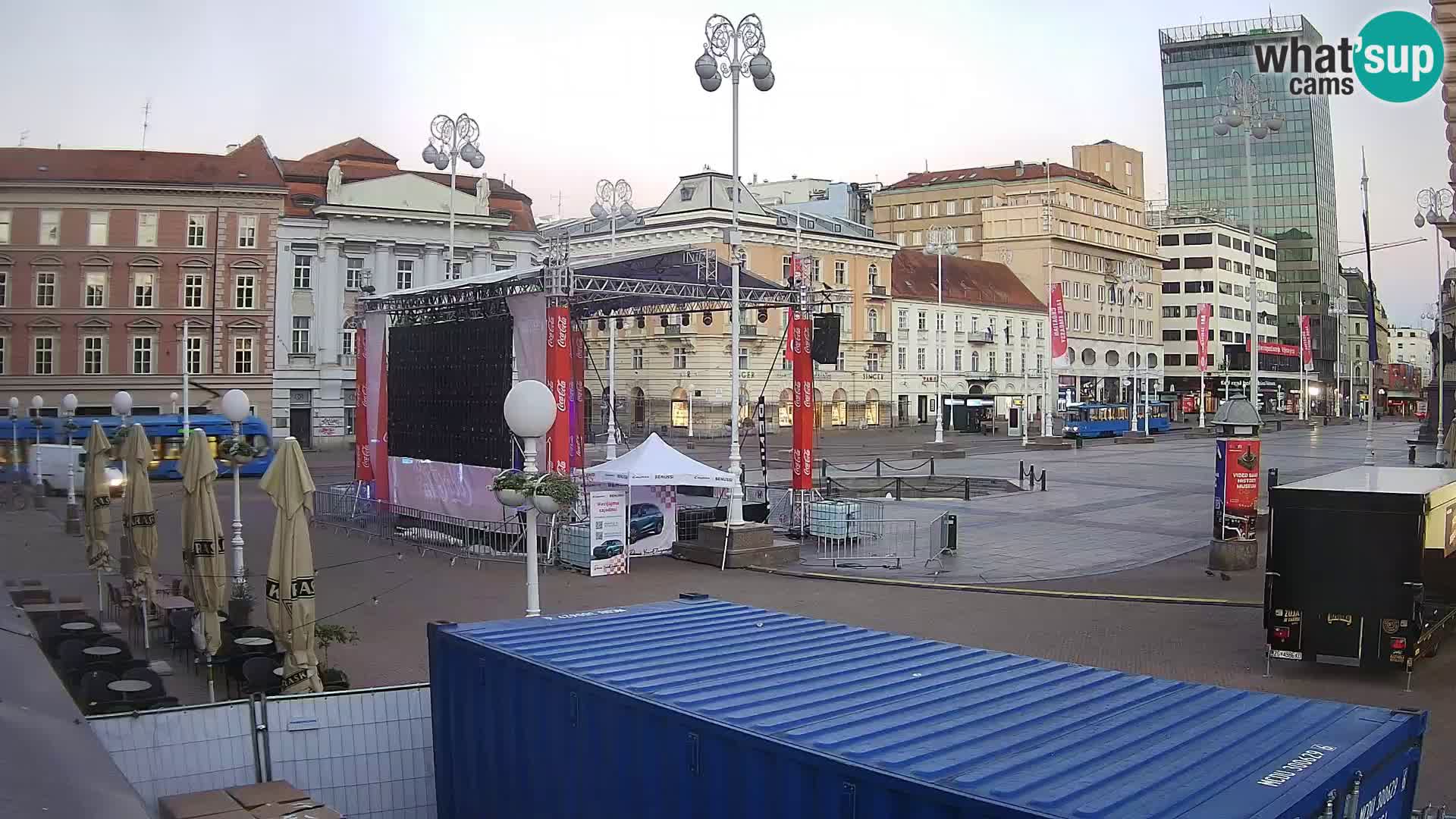 Zagreb Livecam – Bana Jelačić square