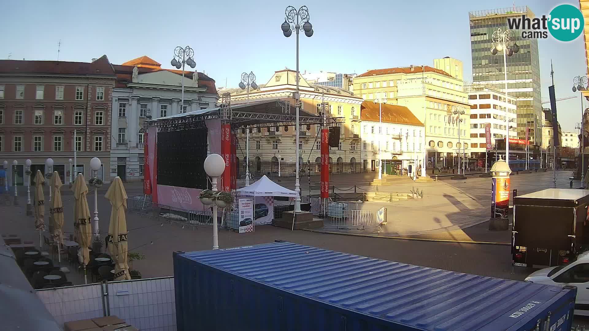 Zagreb Livecam – Bana Jelačić square