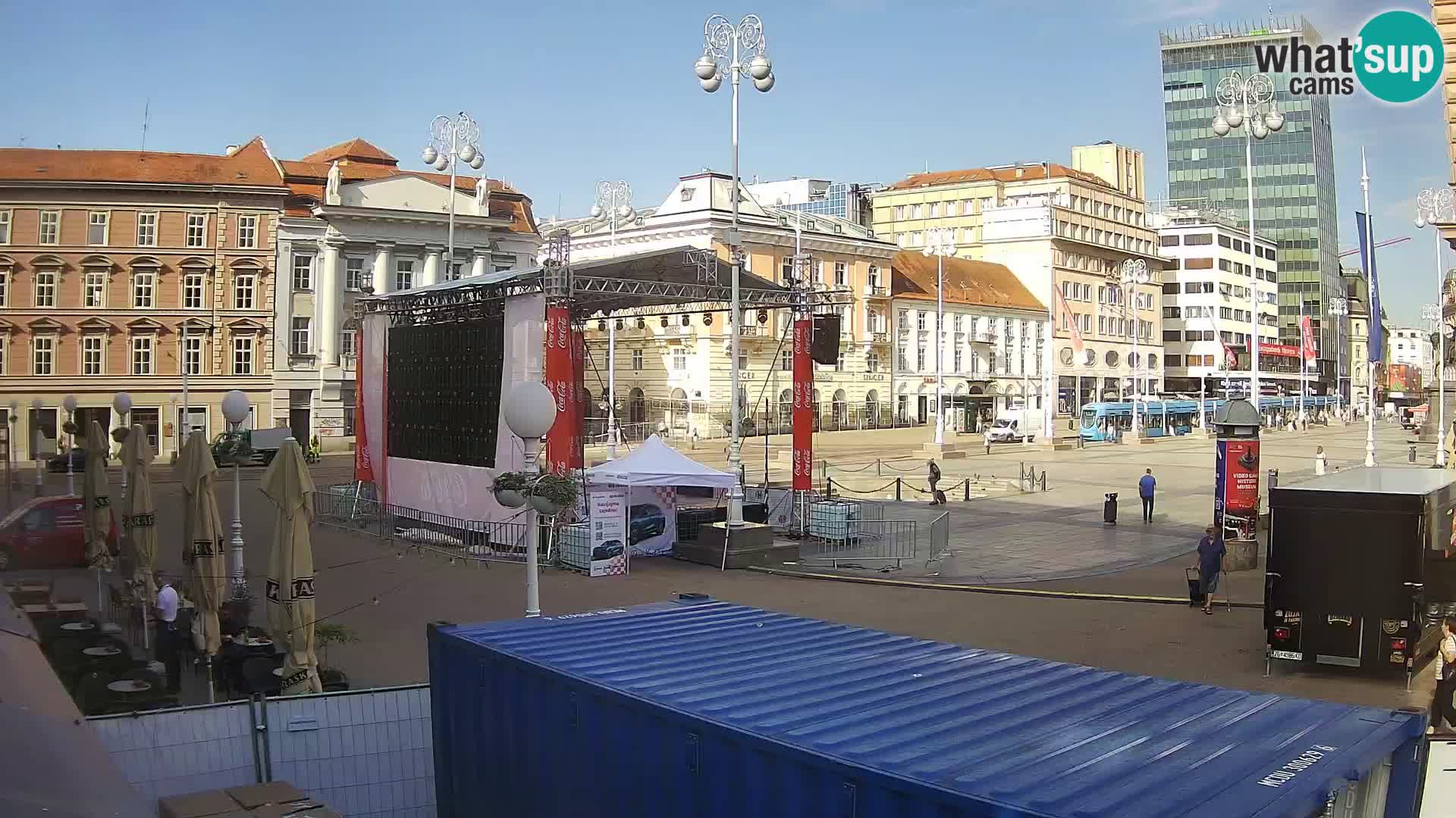 Zagreb Livecam – Bana Jelačić square