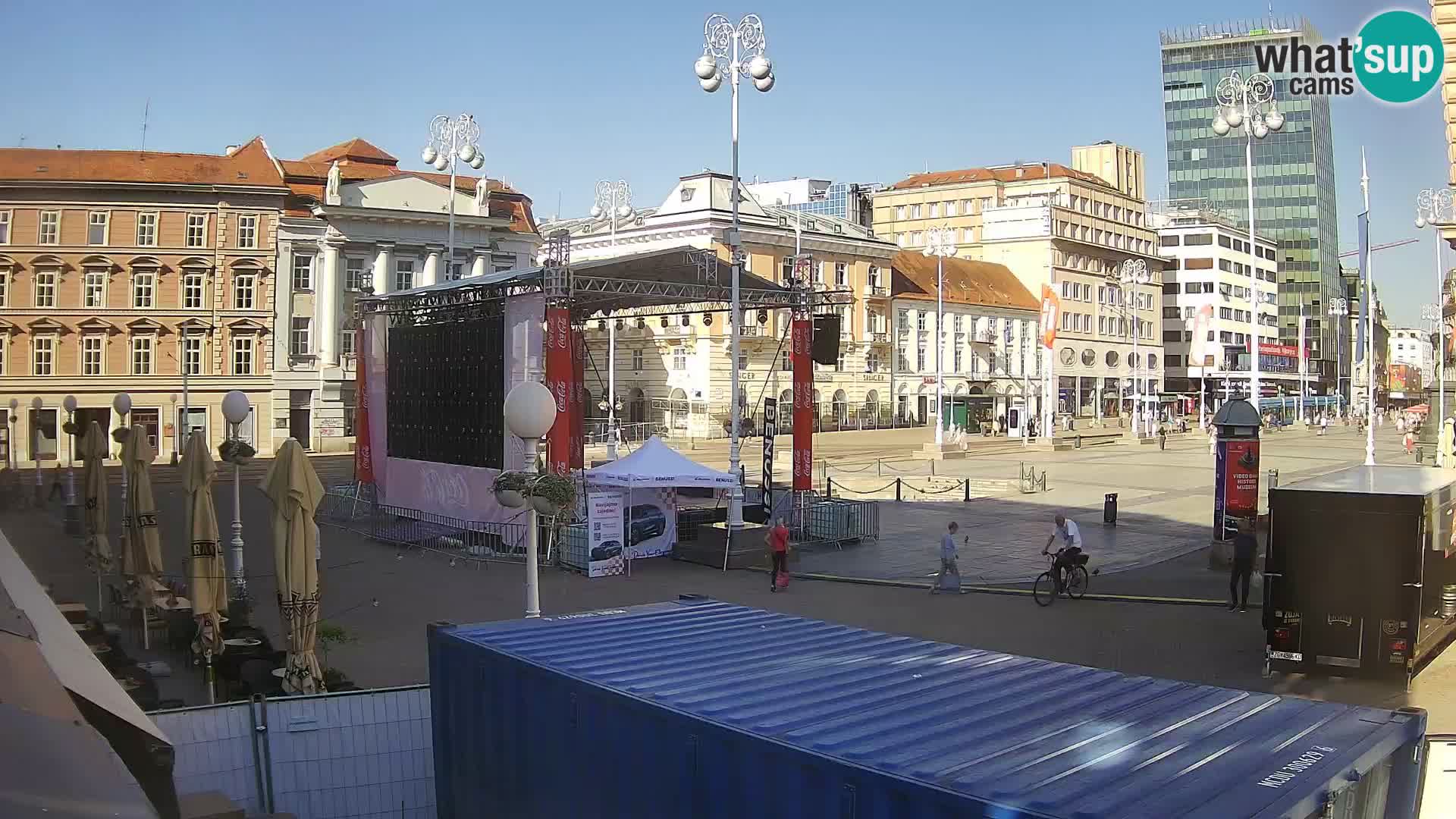 Zagreb Livecam – Bana Jelačić square