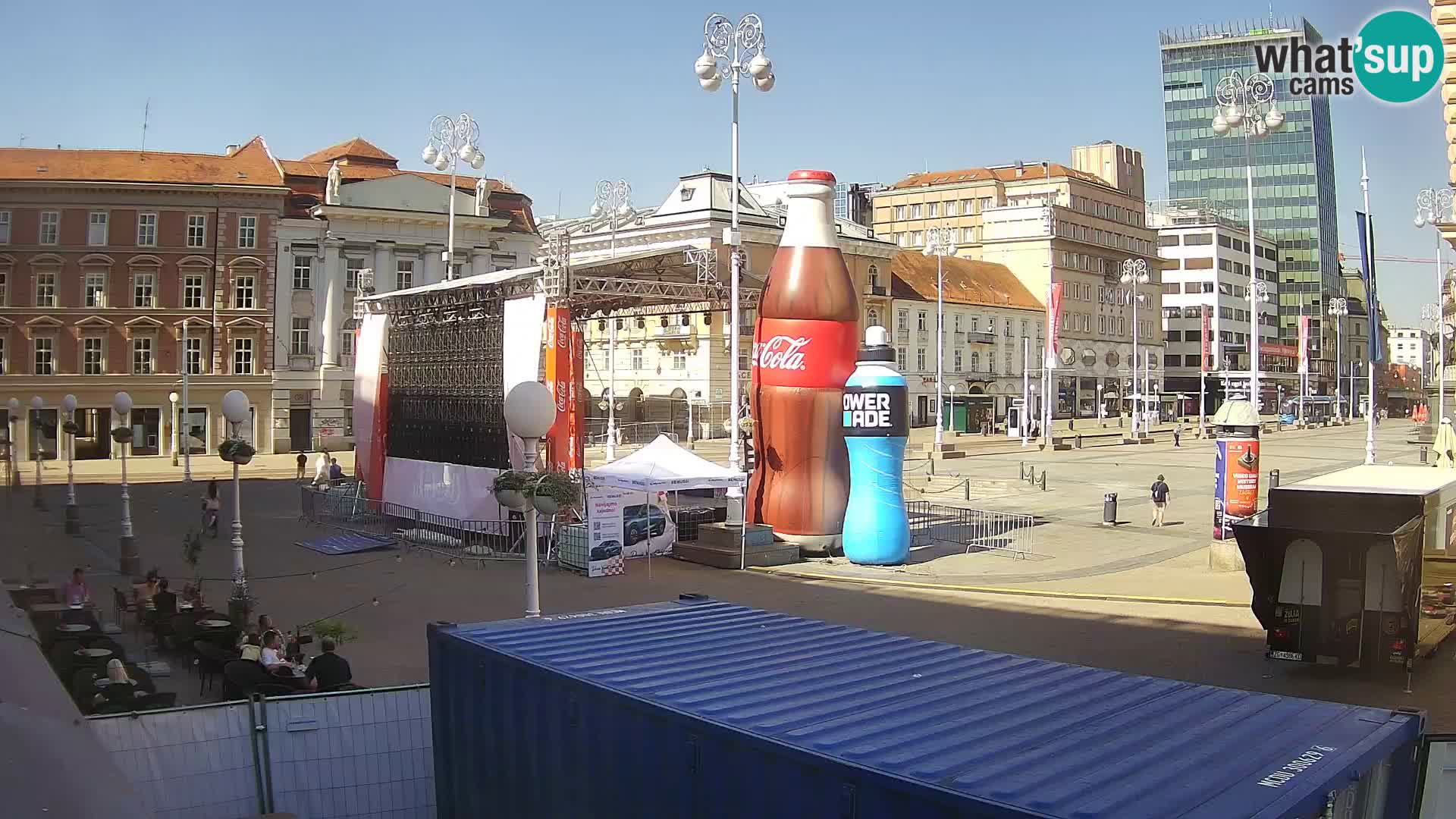 Zagreb Livecam – Bana Jelačić square