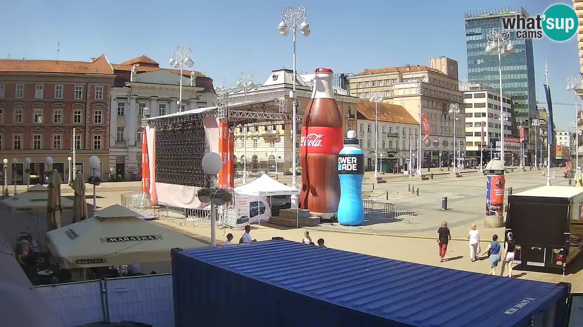 Zagreb Livecam – Bana Jelačić square